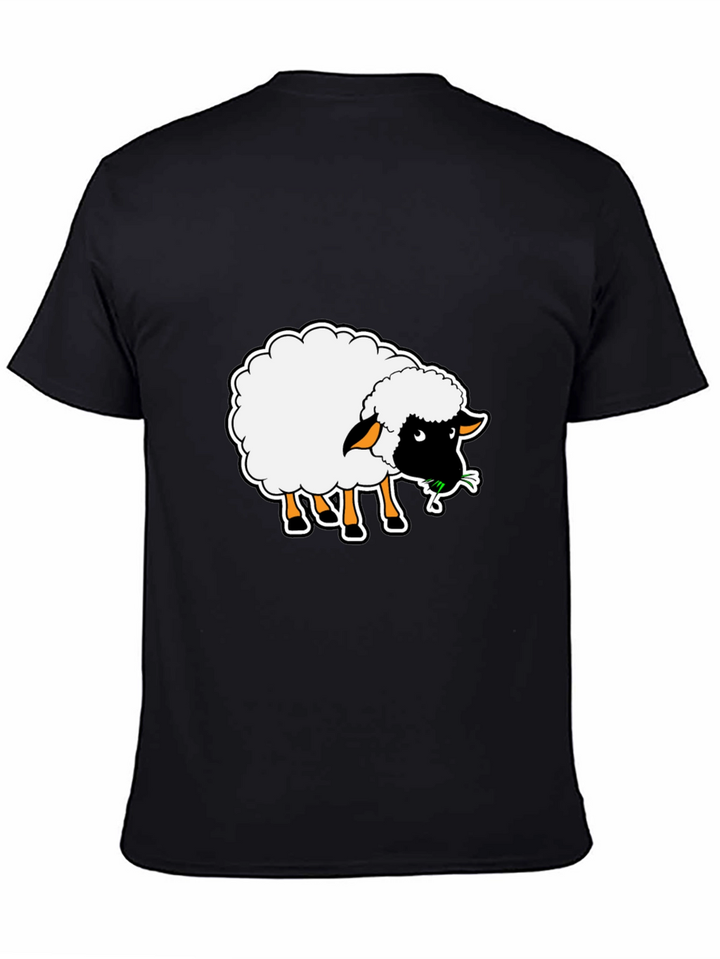 Sheep Graphic Black T-Shirt