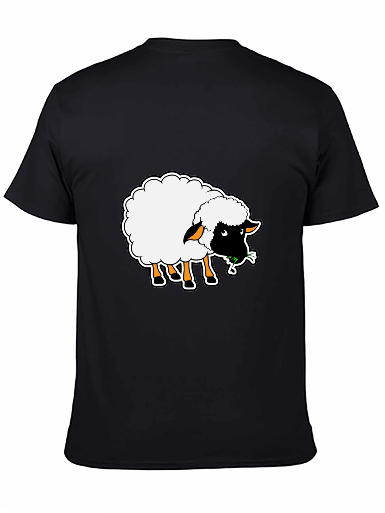 Sheep Graphic Black T-Shirt
