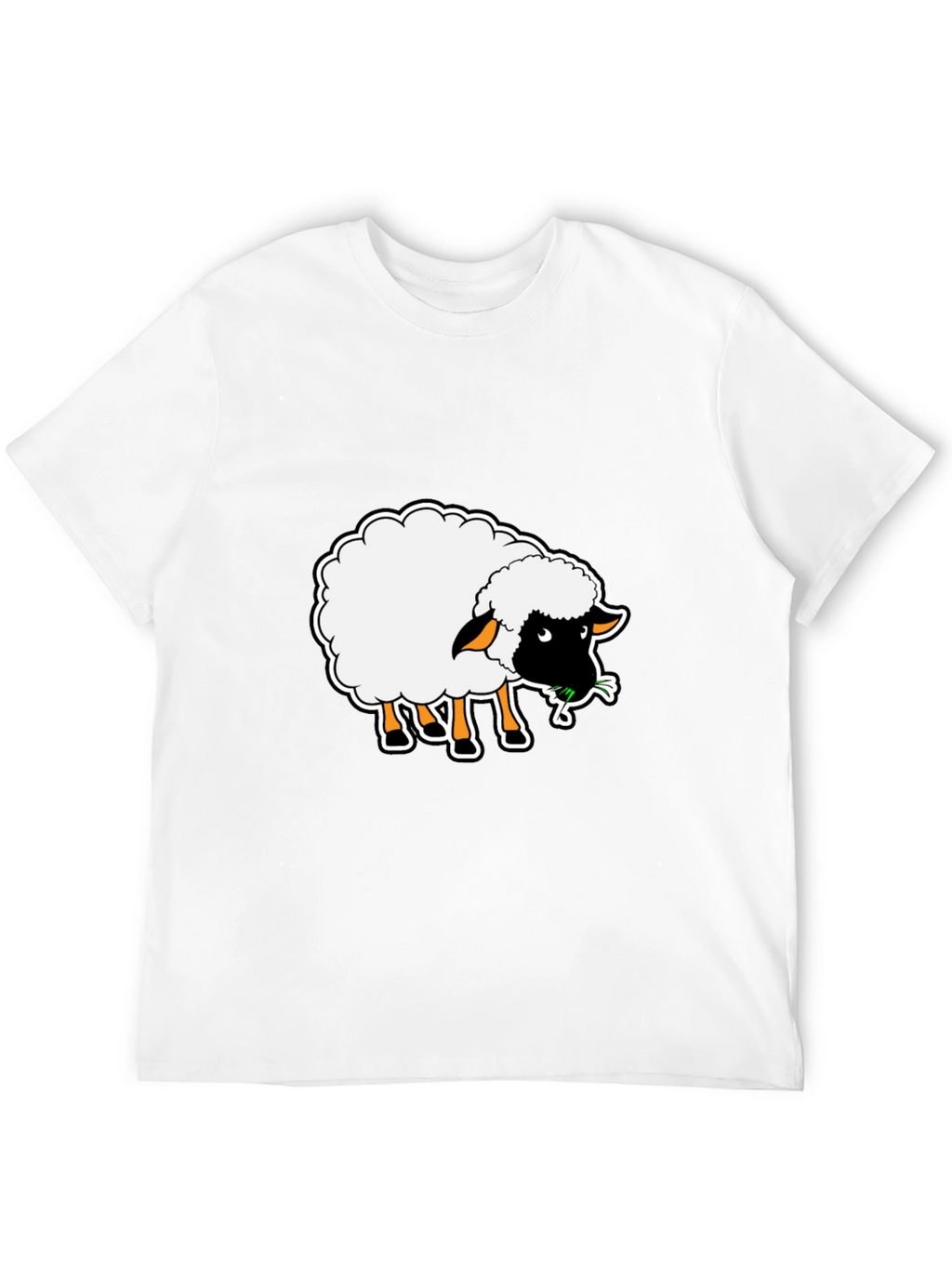 Sheep Graphic Black T-Shirt
