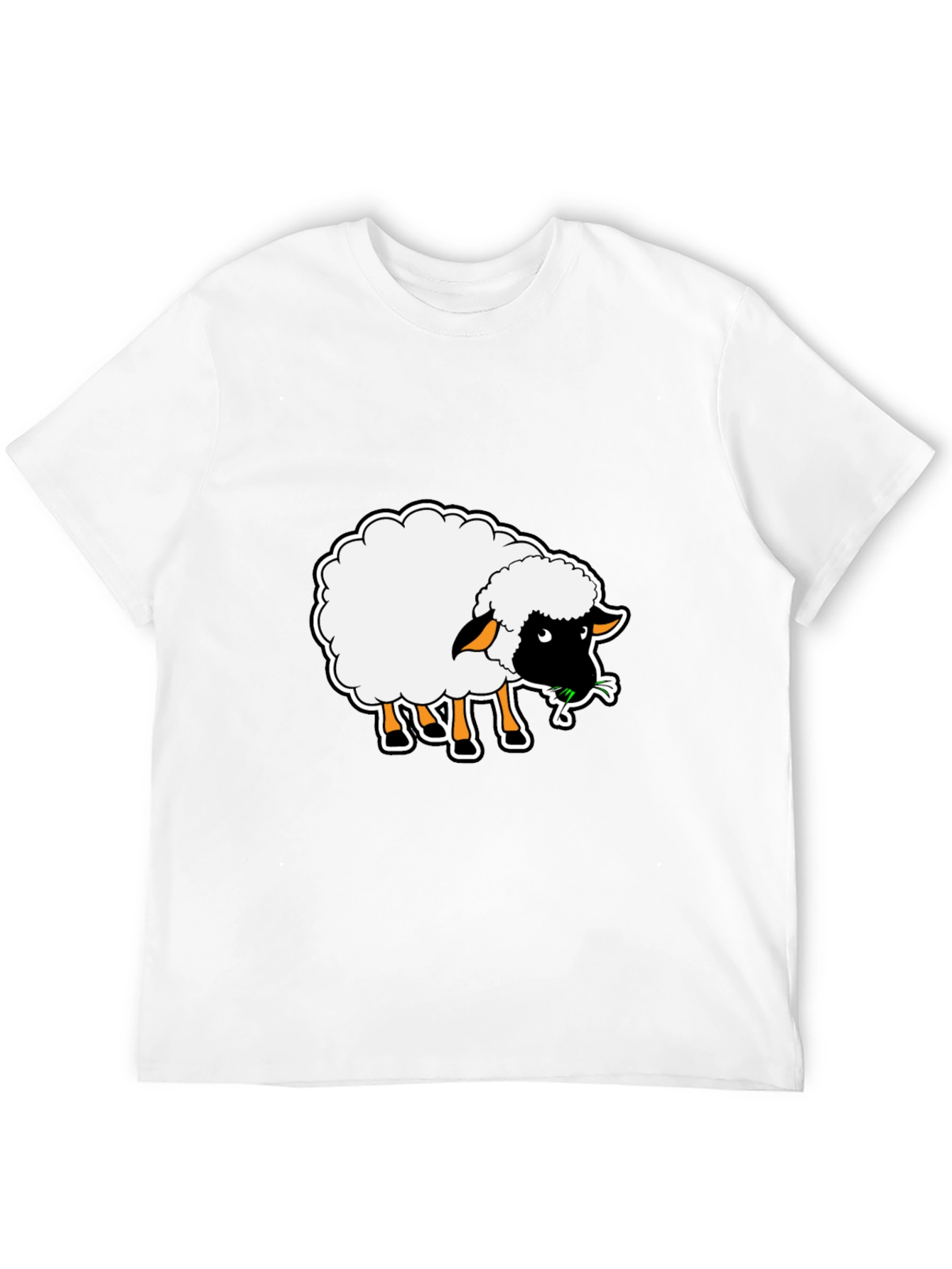 Sheep Graphic Black T-Shirt