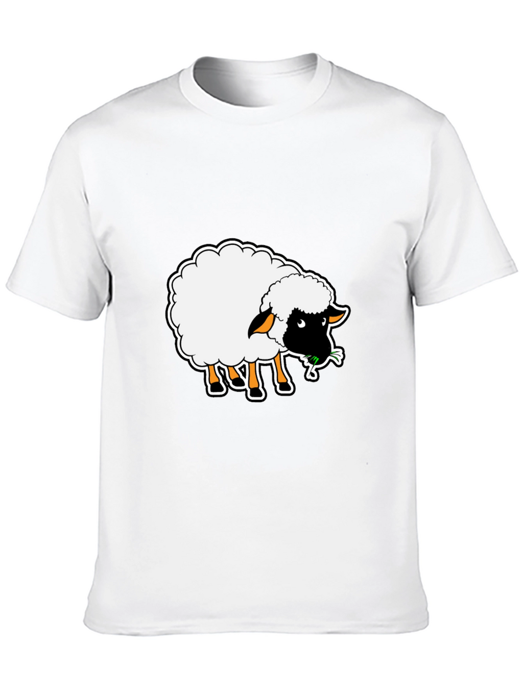 Sheep Graphic Black T-Shirt