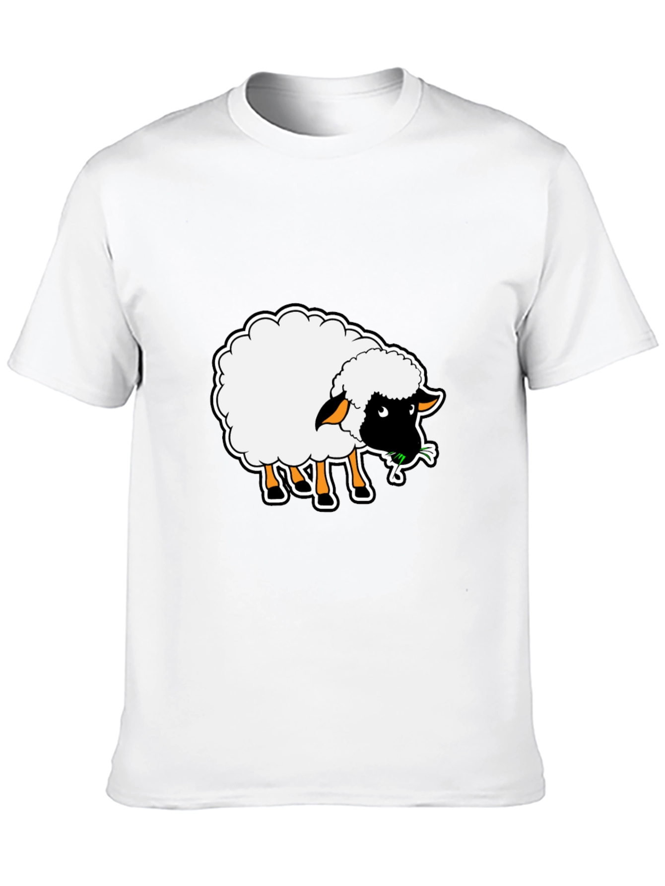 Sheep Graphic Black T-Shirt