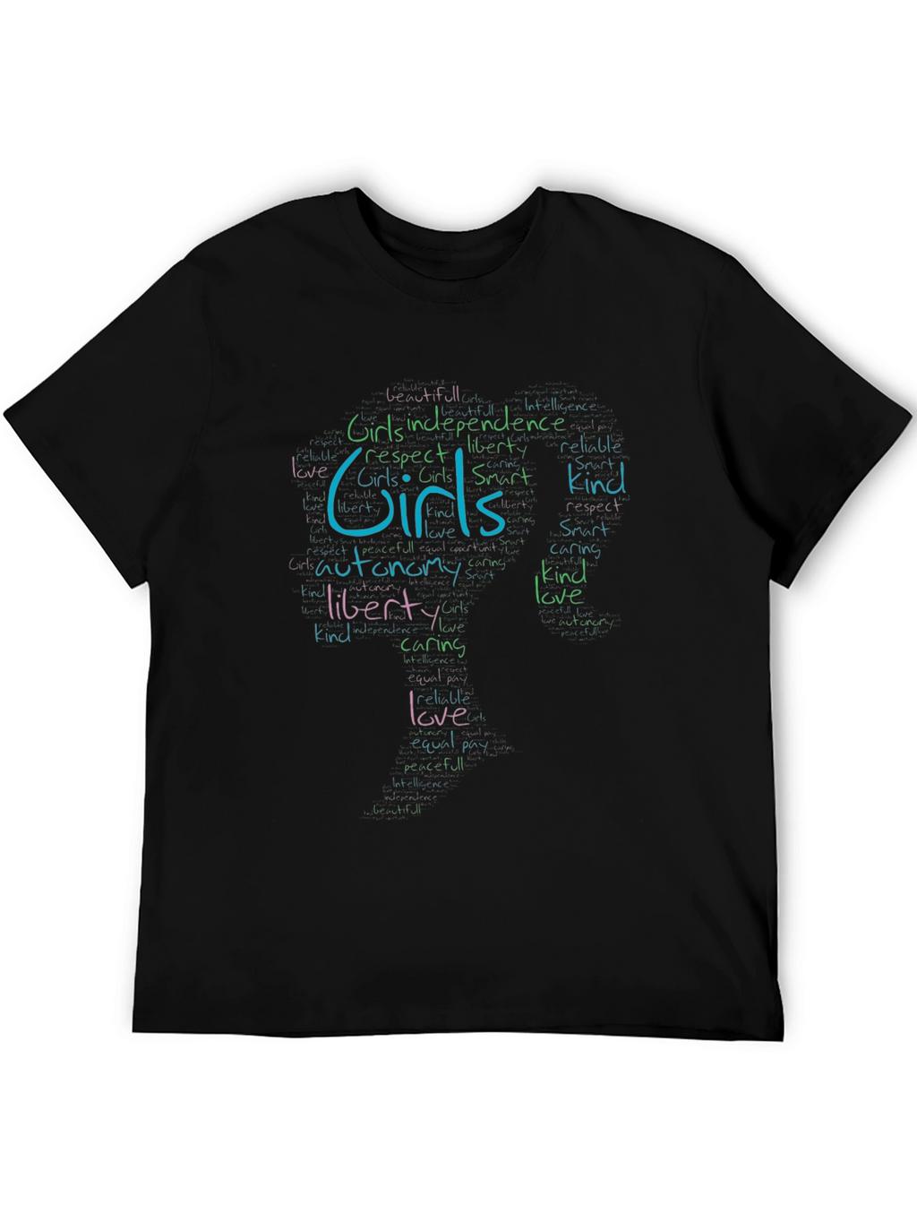 Empowering Girls T-Shirt - Independence Love Kindness
