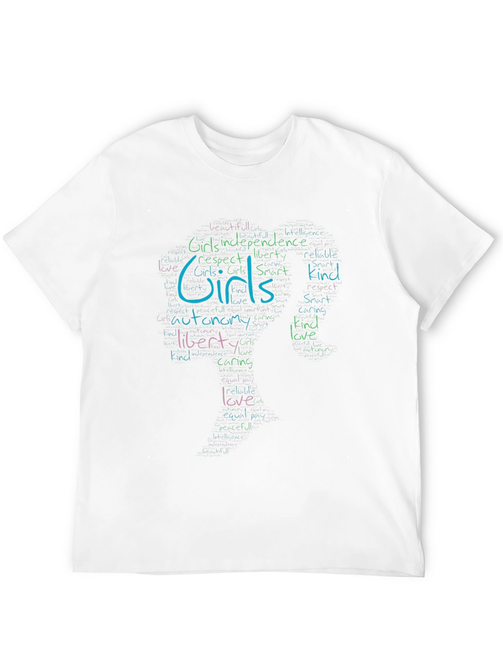 Empowering Girls T-Shirt - Independence Love Kindness