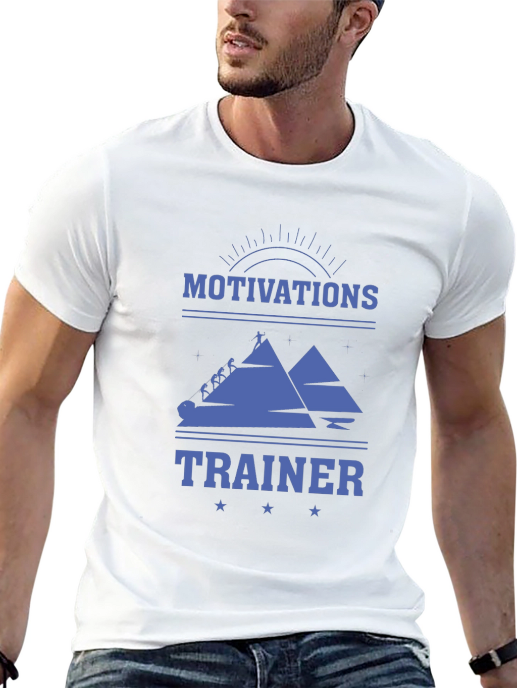 Motivations Trainer T-Shirt Fitness Apparel