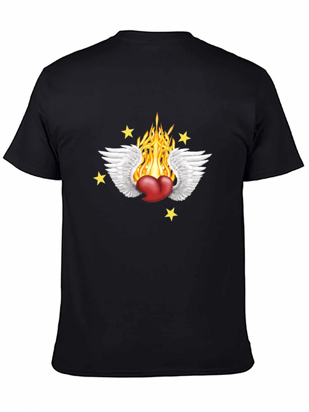 Heart On Fire Graphic Tee