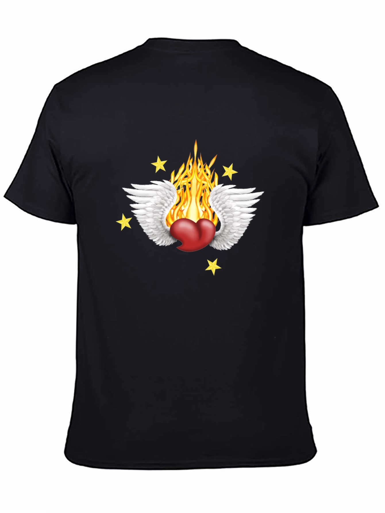 Heart On Fire Graphic Tee