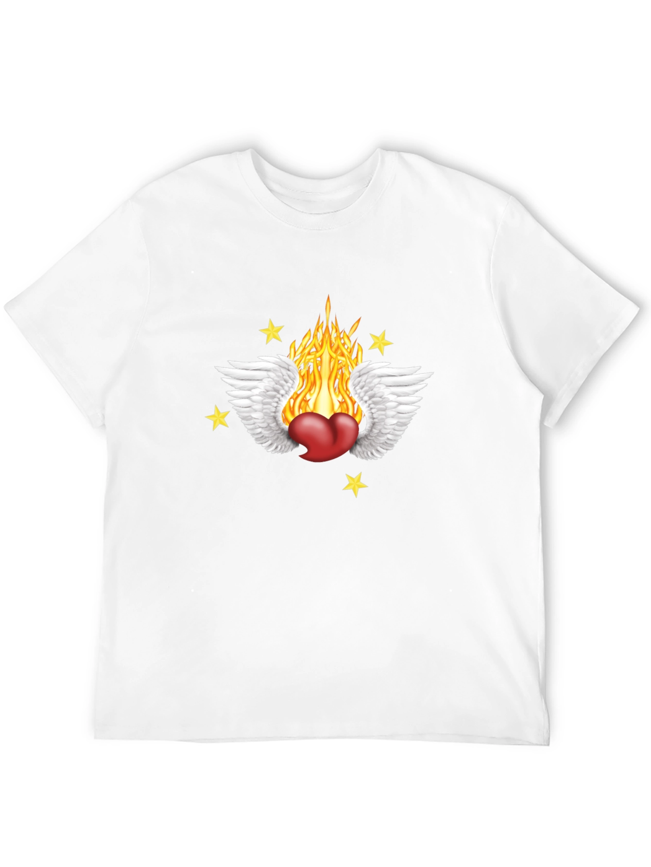 Heart On Fire Graphic Tee