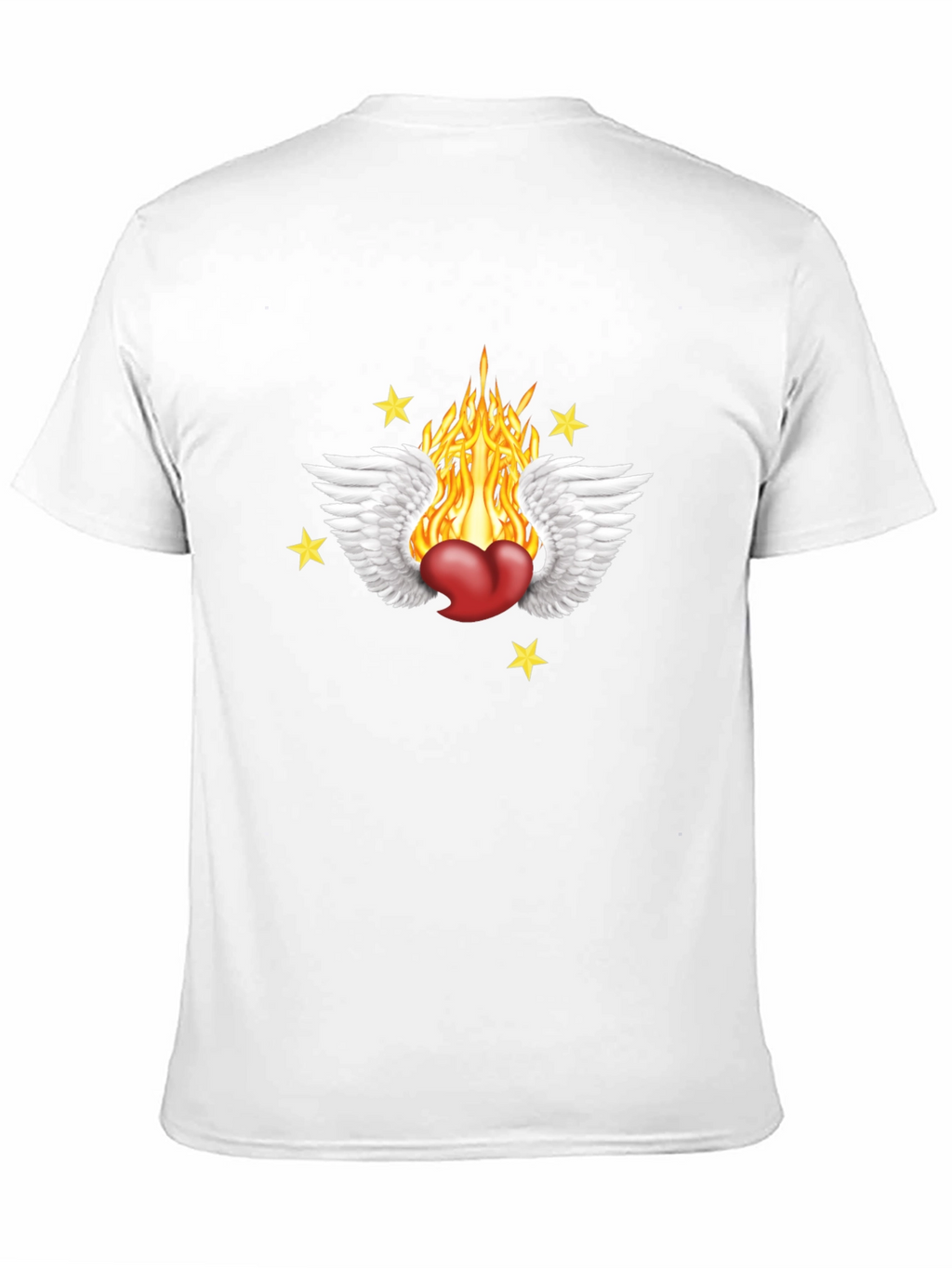 Heart On Fire Graphic Tee