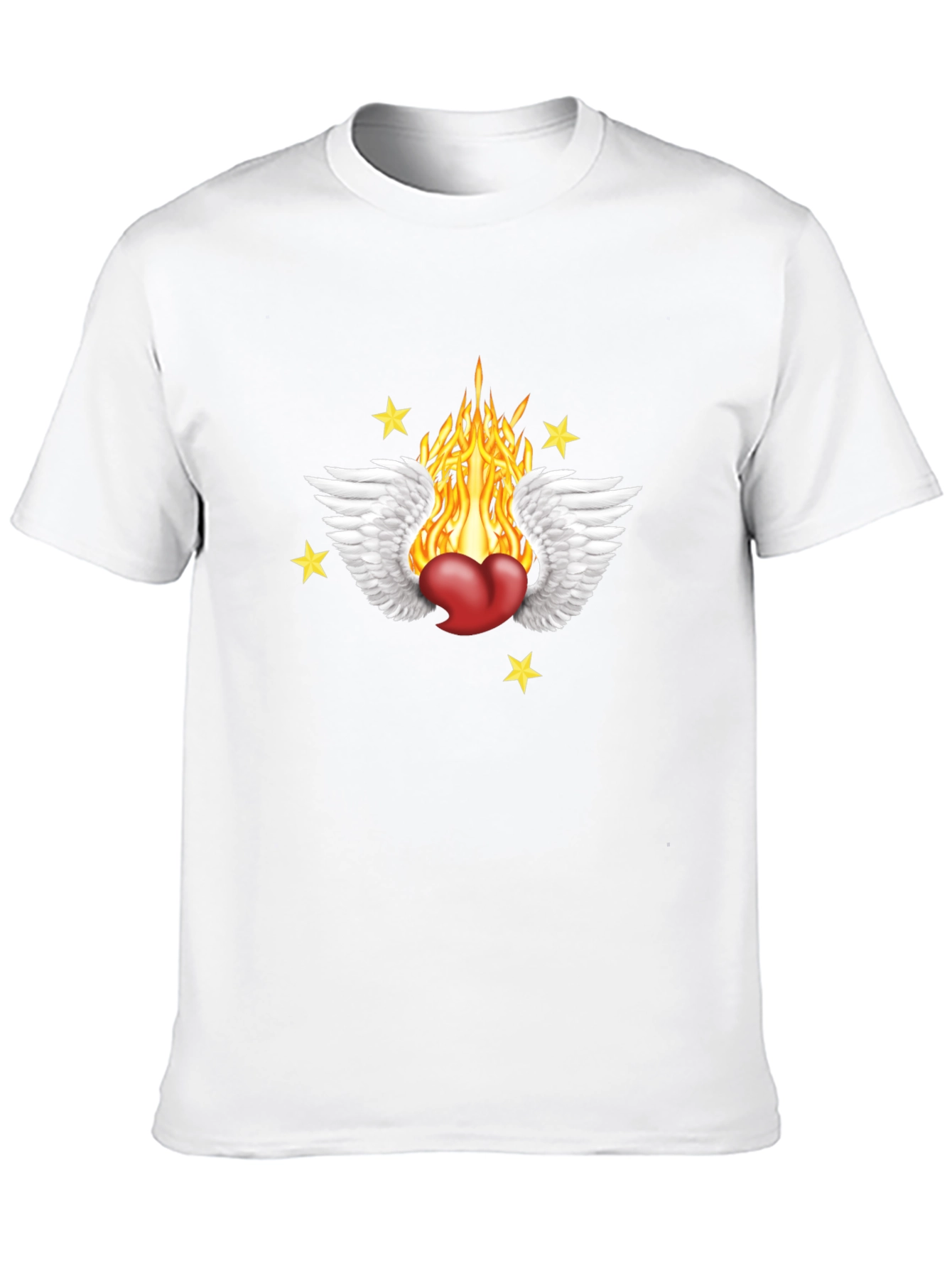 Heart On Fire Graphic Tee