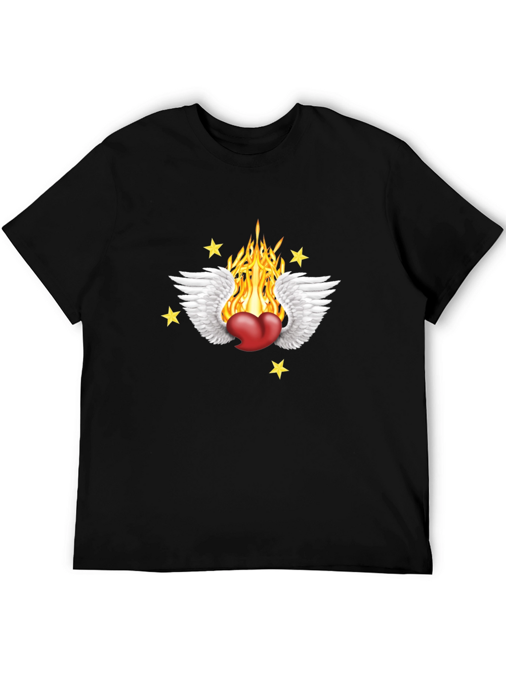 Heart On Fire Graphic Tee