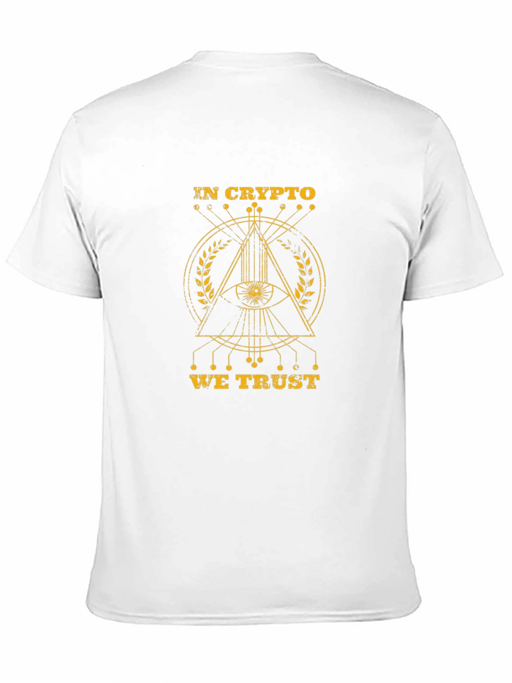 In Crypto We Trust T-Shirt - Illuminati Style