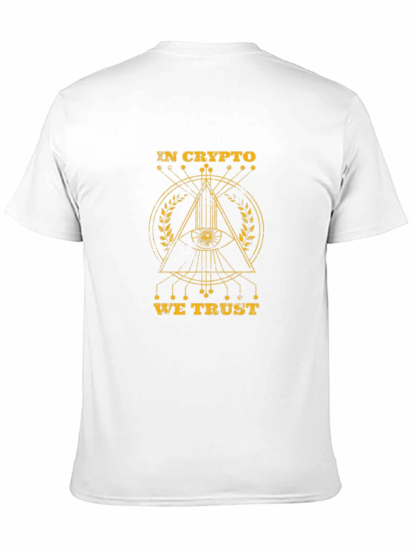In Crypto We Trust T-Shirt - Illuminati Style