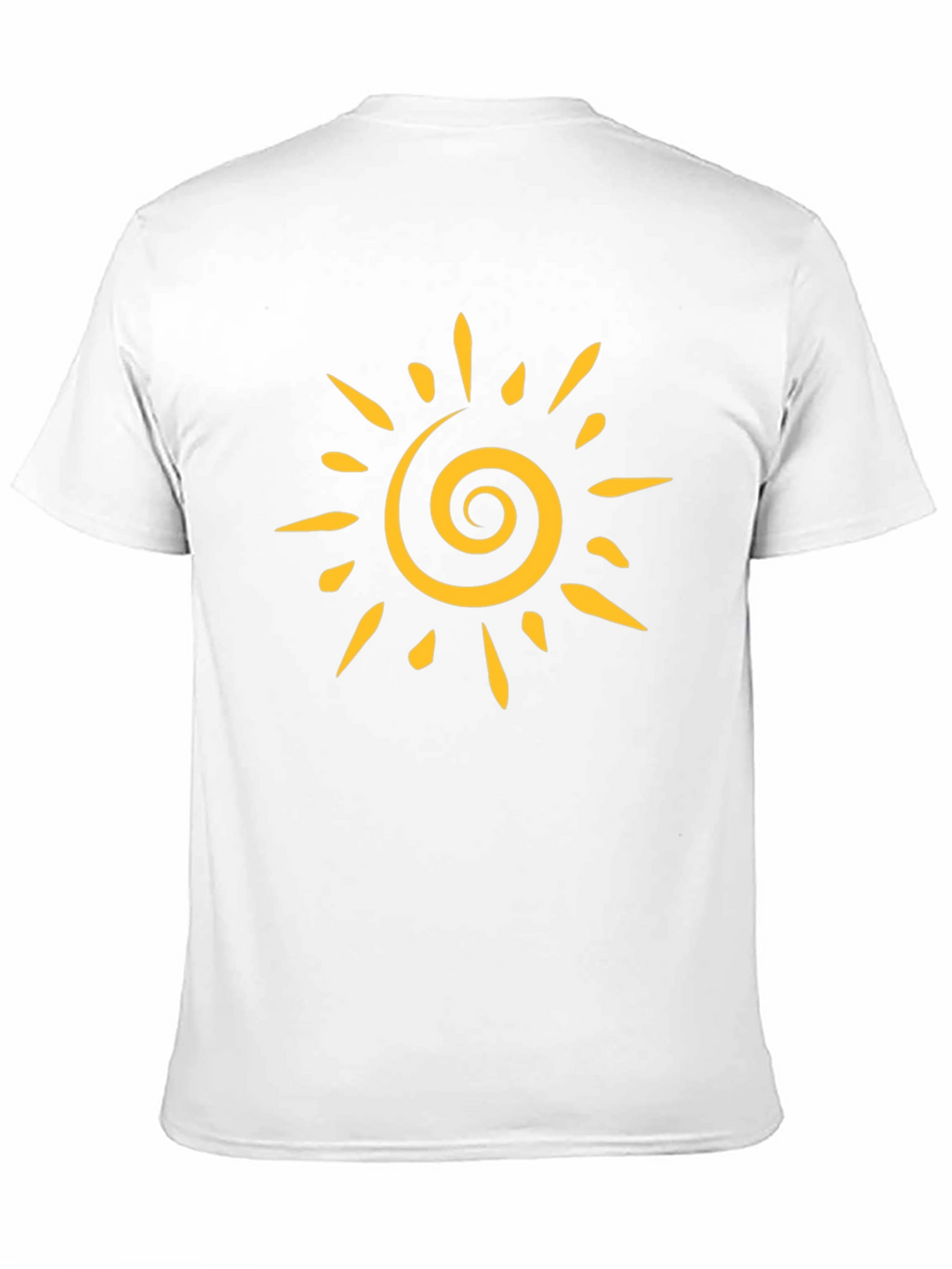Sun Graphic Tee - Casual Black T-Shirt