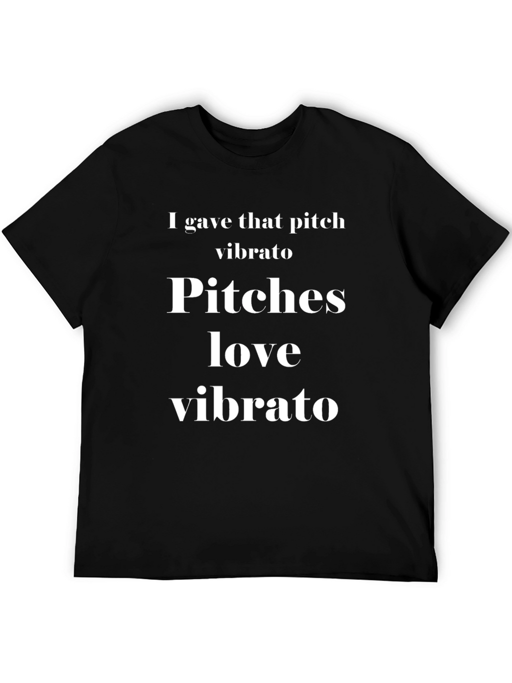 Pitchers Love Vibrato Graphic T-Shirt