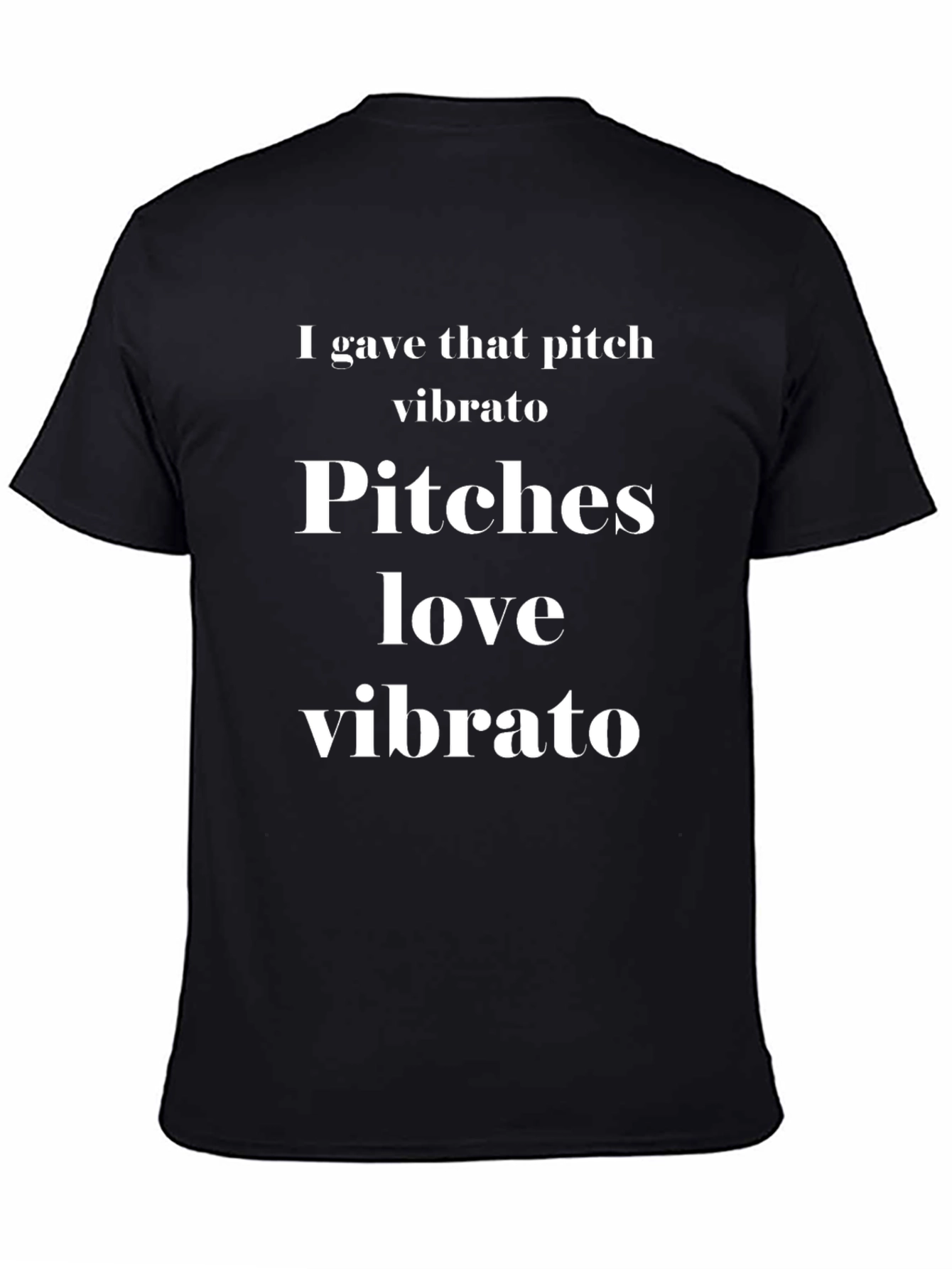 Pitchers Love Vibrato Graphic T-Shirt