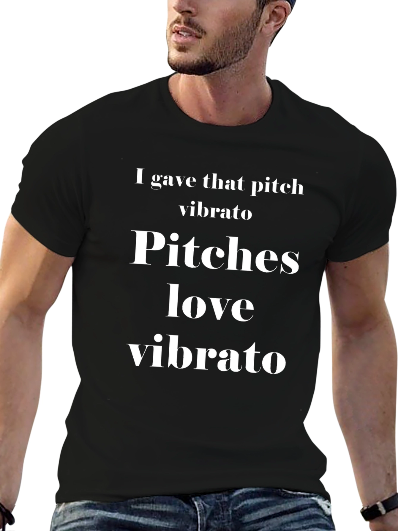 Pitchers Love Vibrato Graphic T-Shirt