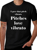 Pitchers Love Vibrato Graphic T-Shirt