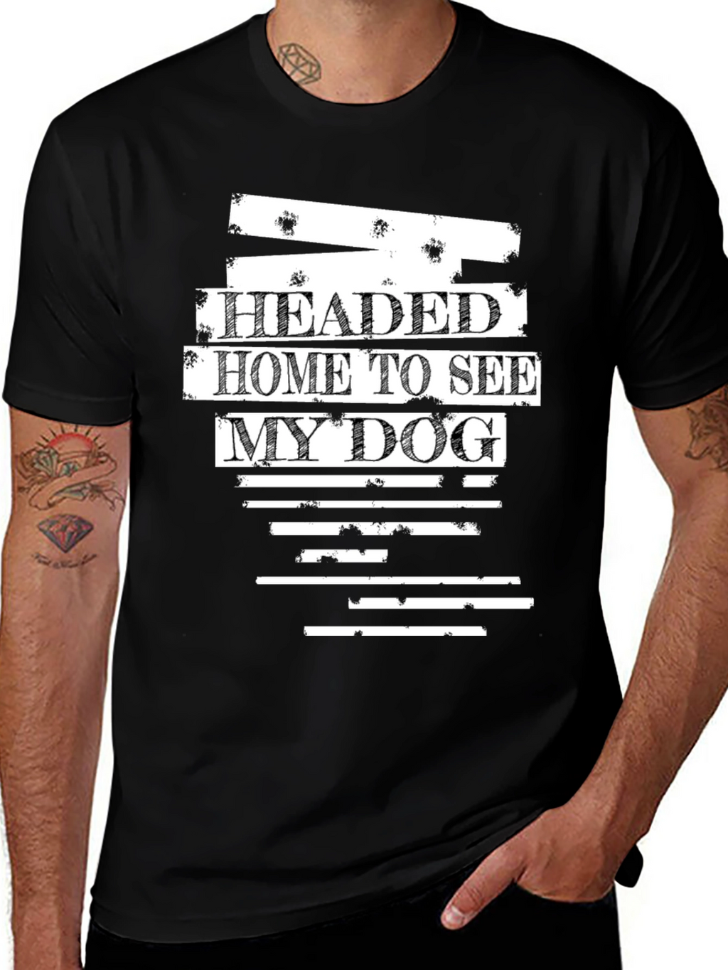 Headed Home to See My Dog Graphic Tee