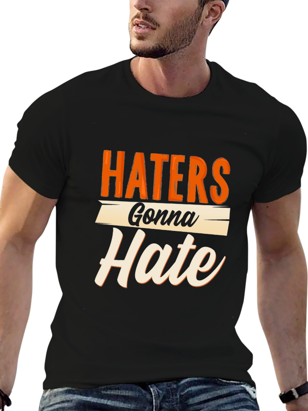 Haters Gonna Hate Graphic Tee - Trendy Sarcastic T-Shirt