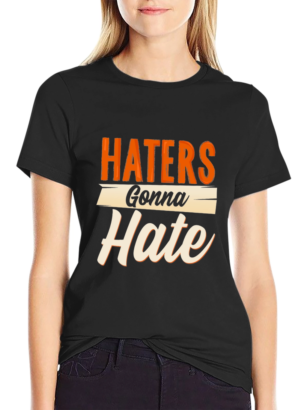 Haters Gonna Hate Graphic Tee - Trendy Sarcastic T-Shirt