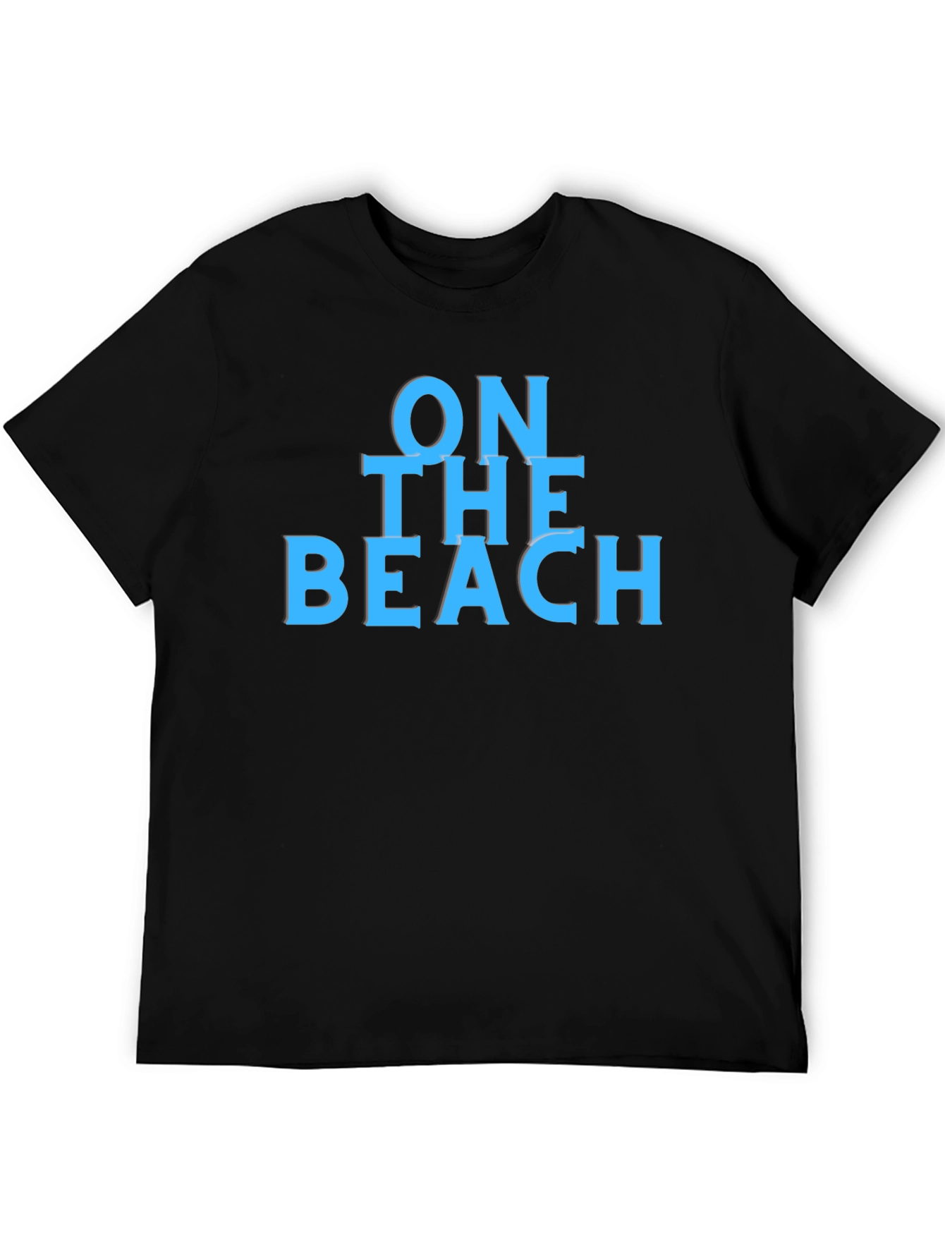 On The Beach Graphic T-Shirt - Casual Summer Wear