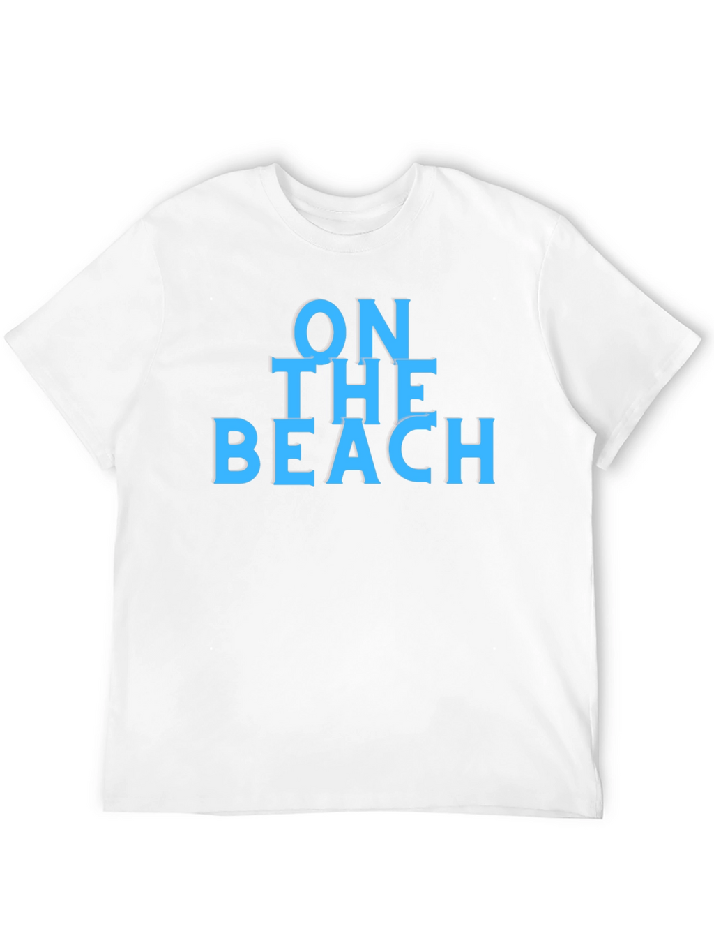 On The Beach Graphic T-Shirt - Casual Summer Wear