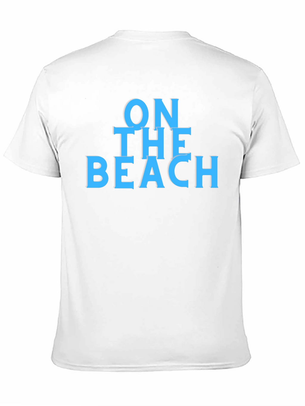 On The Beach Graphic T-Shirt - Casual Summer Wear