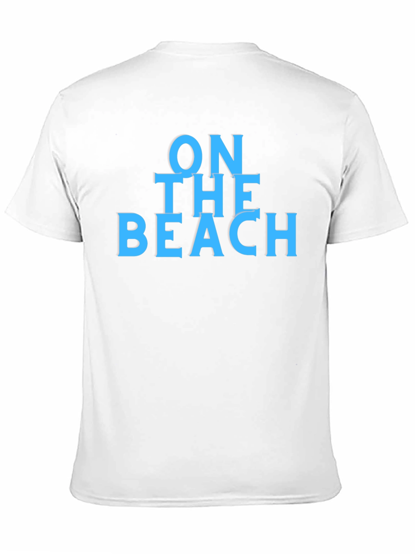 On The Beach Graphic T-Shirt - Casual Summer Wear
