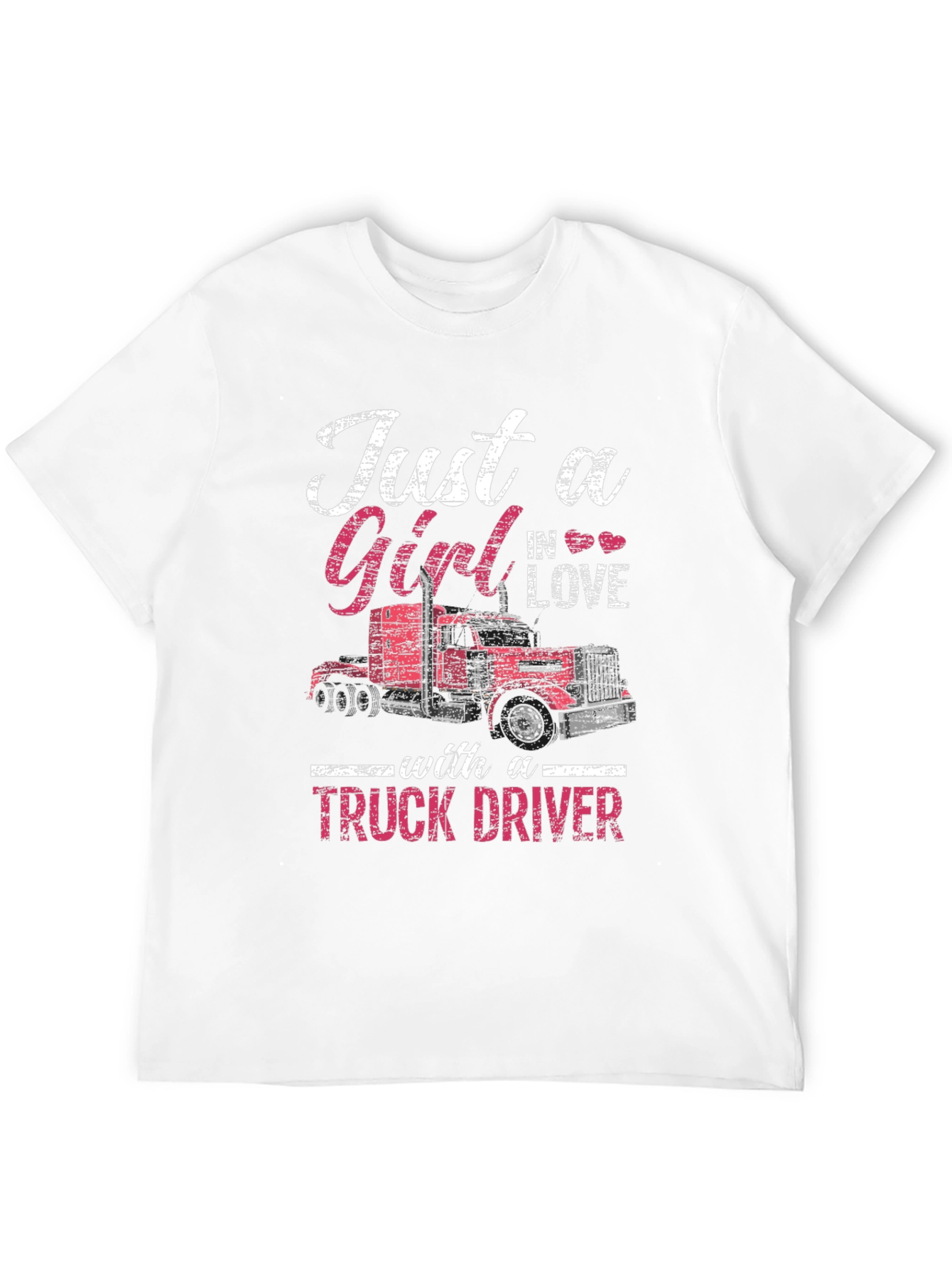 Truck Driver Girls Love T-Shirt