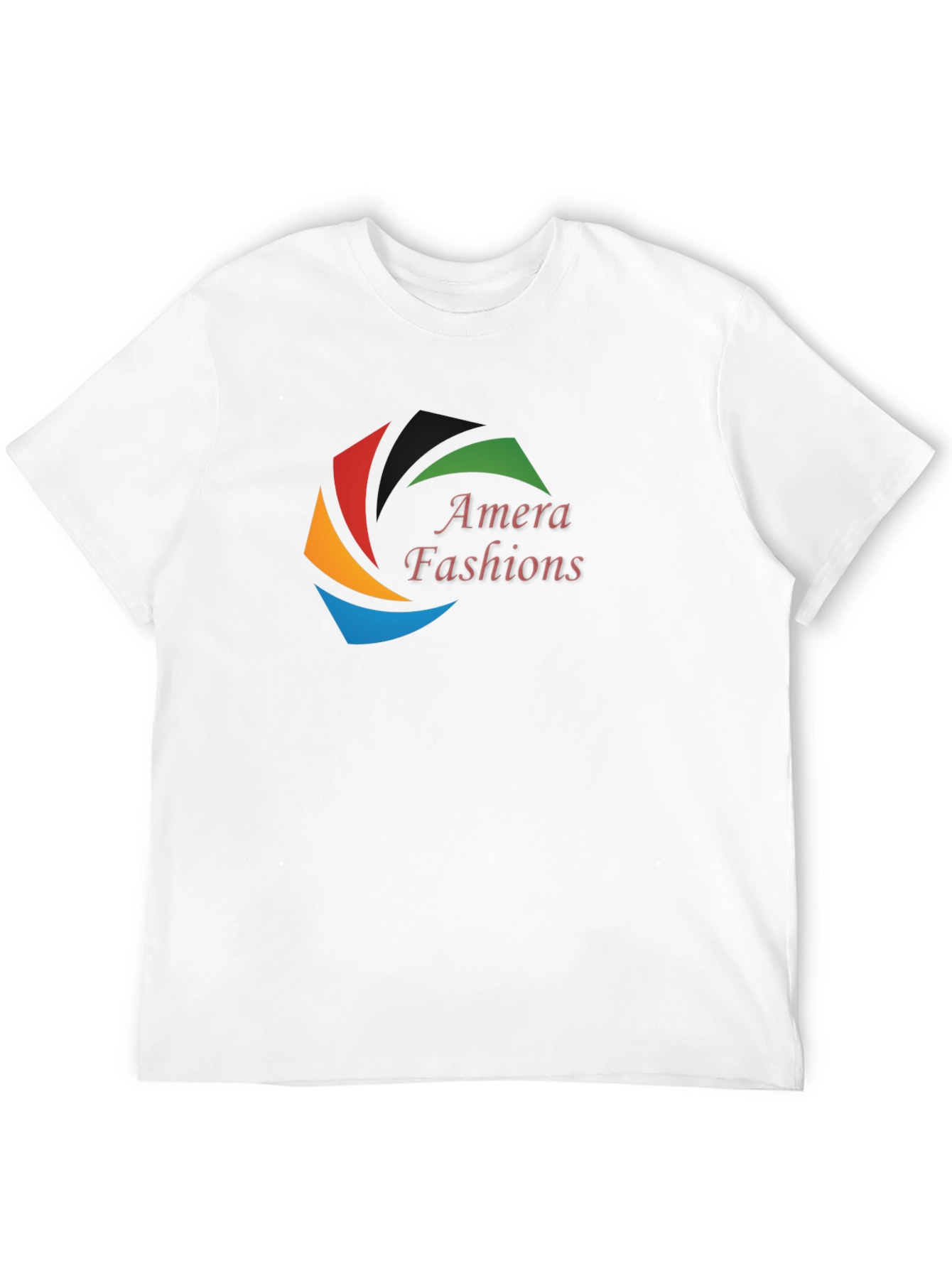 Mens Black Graphic T-Shirt - Amara Fashions