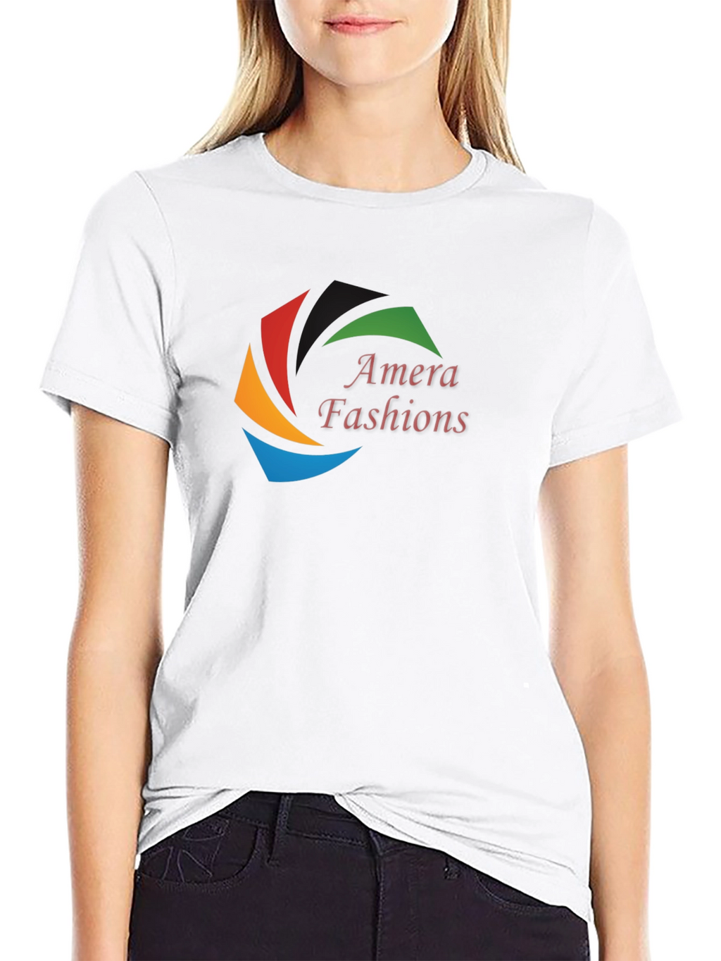 Mens Black Graphic T-Shirt - Amara Fashions