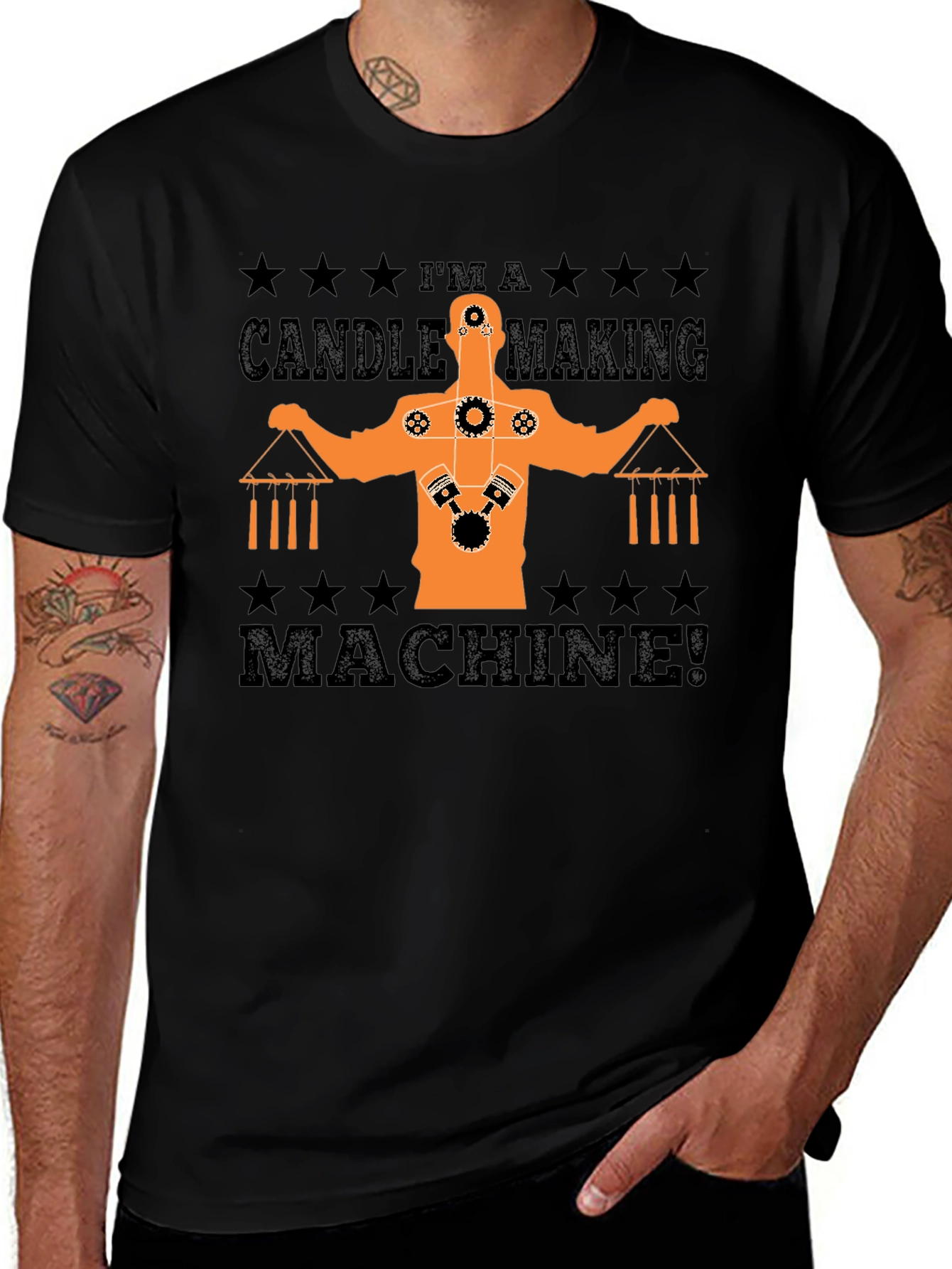 Candle Making Machine T-Shirt Funny Gift