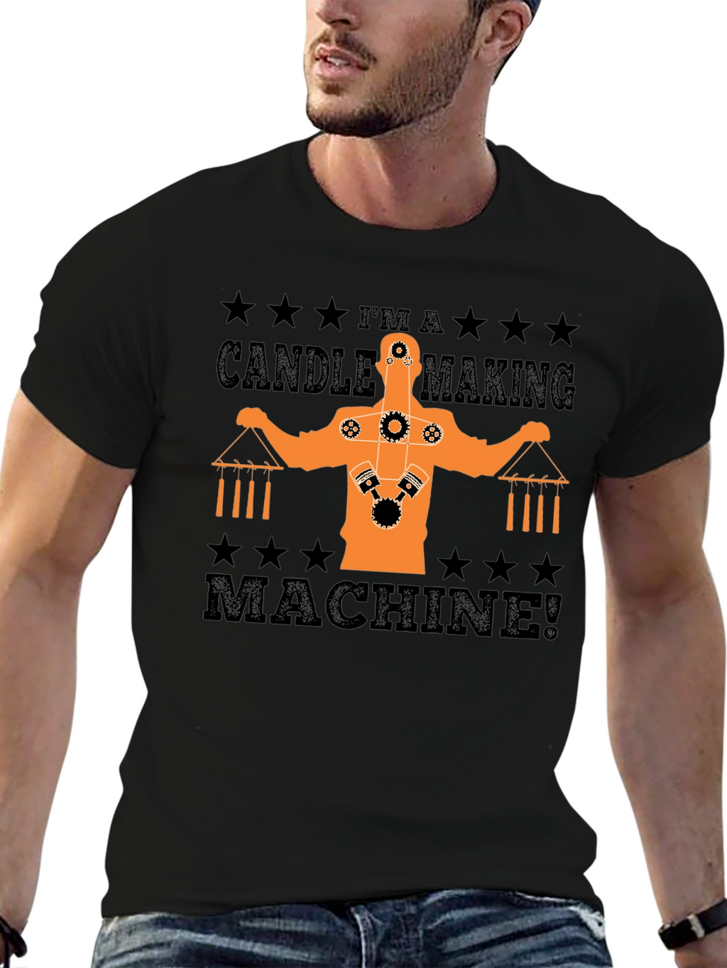 Candle Making Machine T-Shirt Funny Gift
