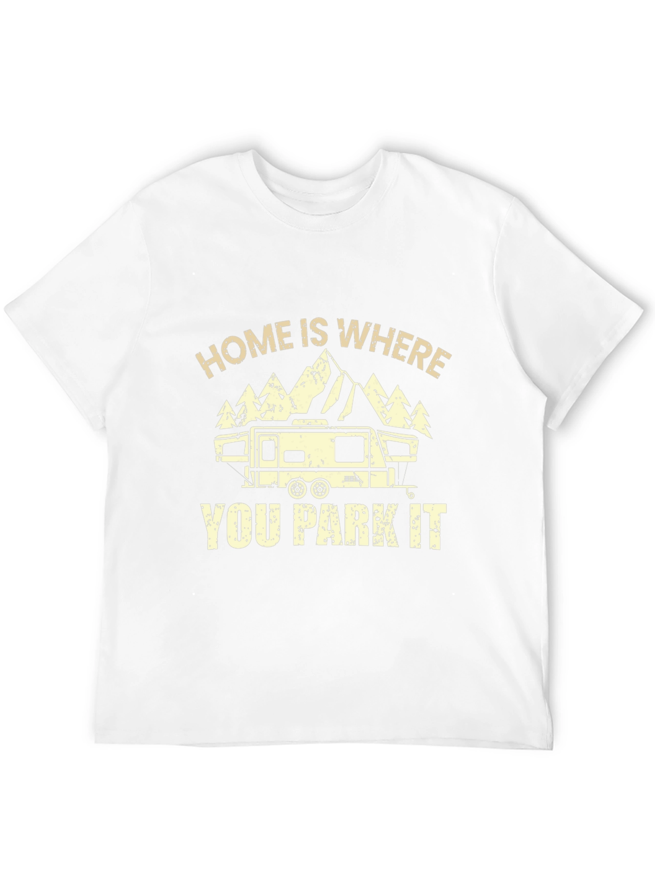 Home Is Where You Park It RV Camping T-Shirt
