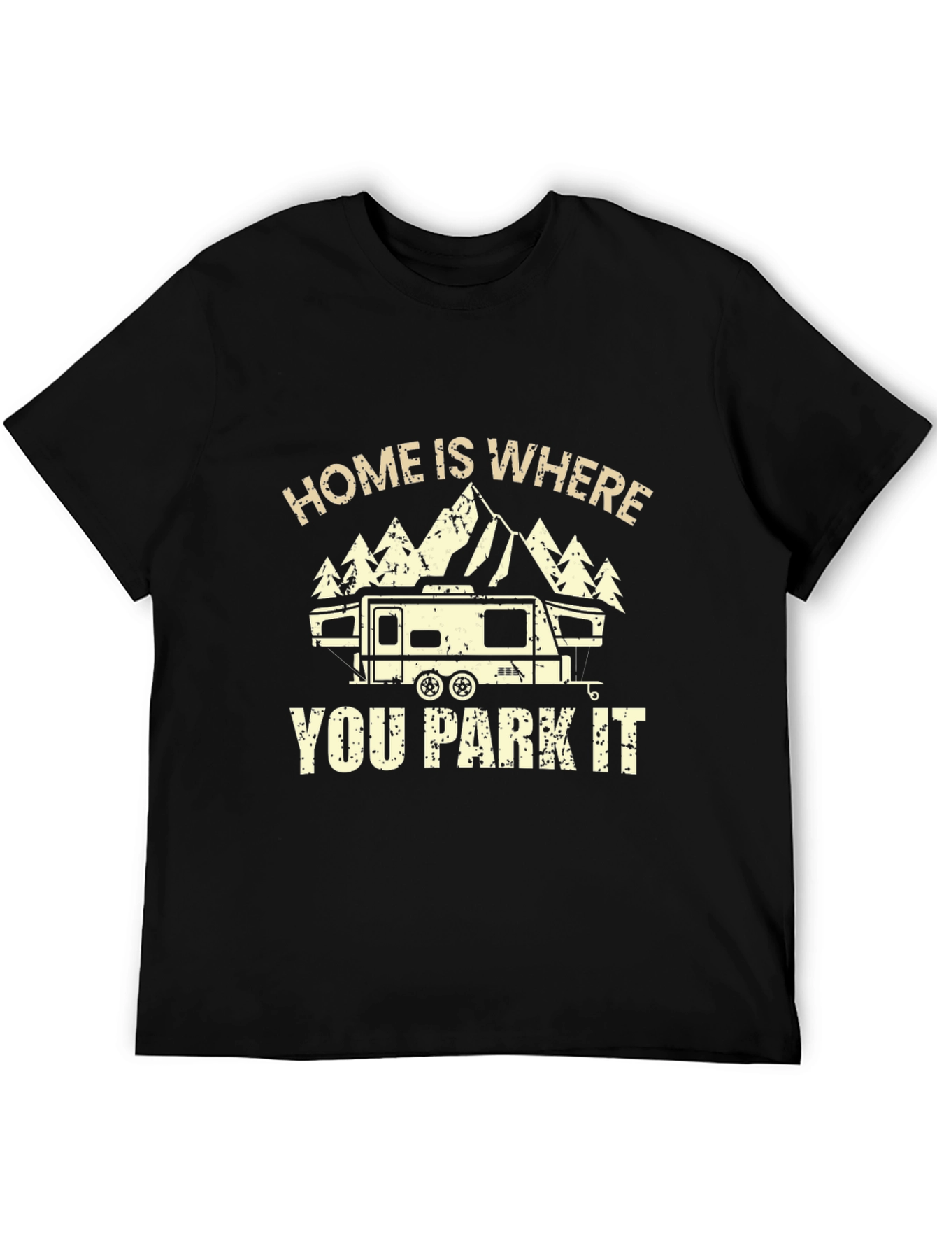 Home Is Where You Park It RV Camping T-Shirt