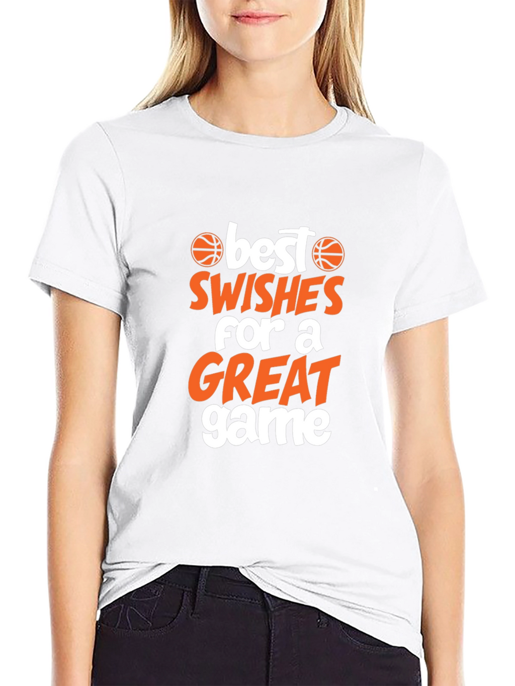 Basketball Best Swishes Graphic Tee