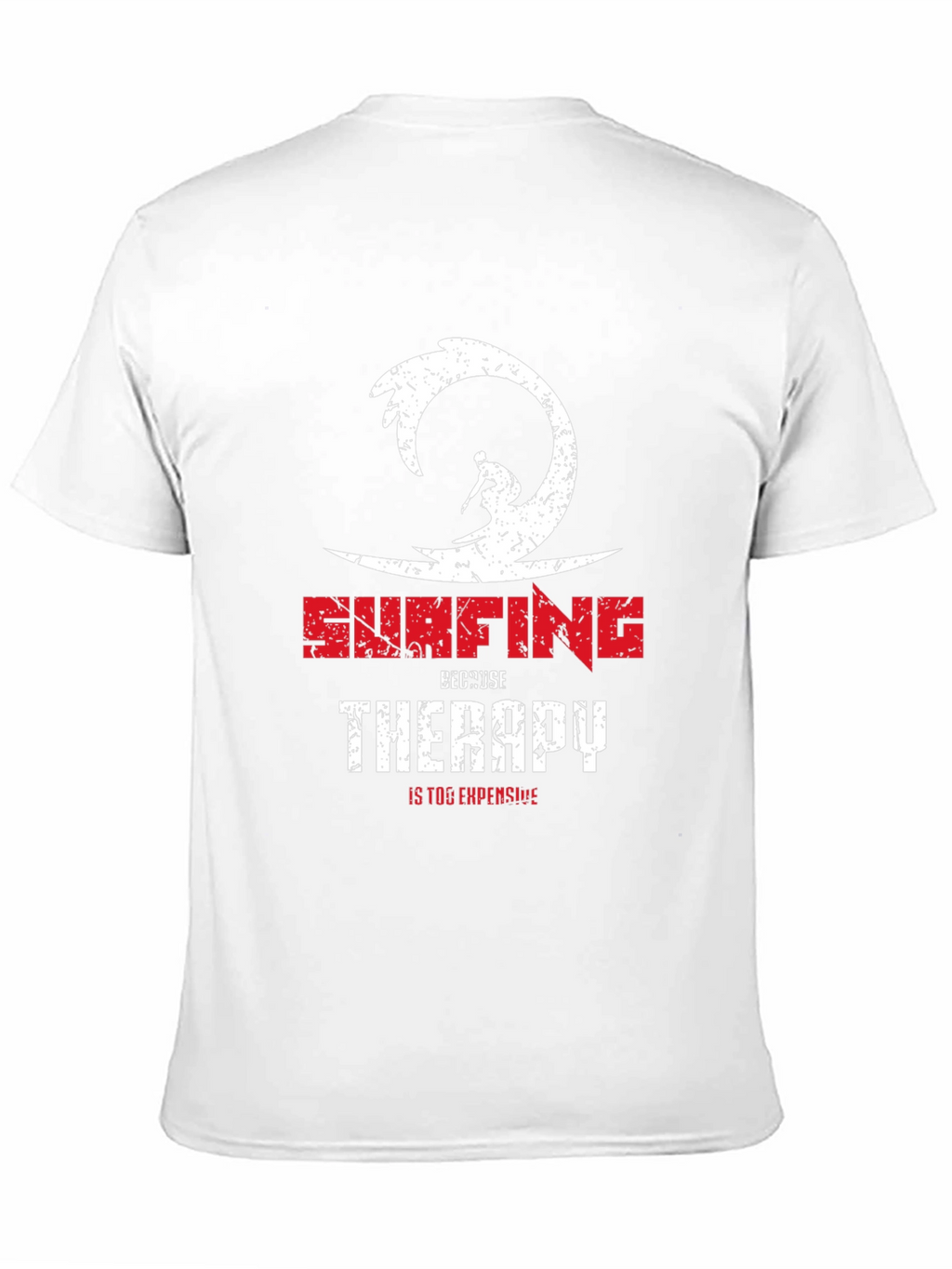 Surfing Therapy Graphic Tee - Stylish Comfort