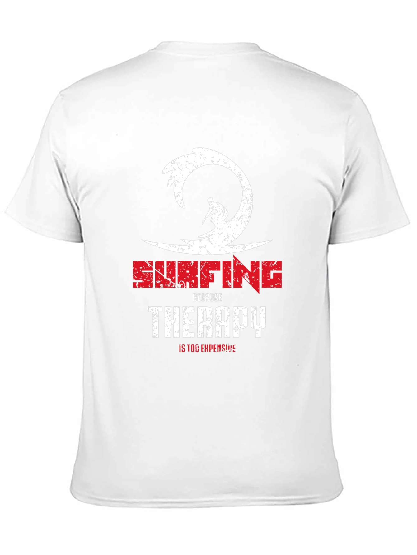 Surfing Therapy Graphic Tee - Stylish Comfort