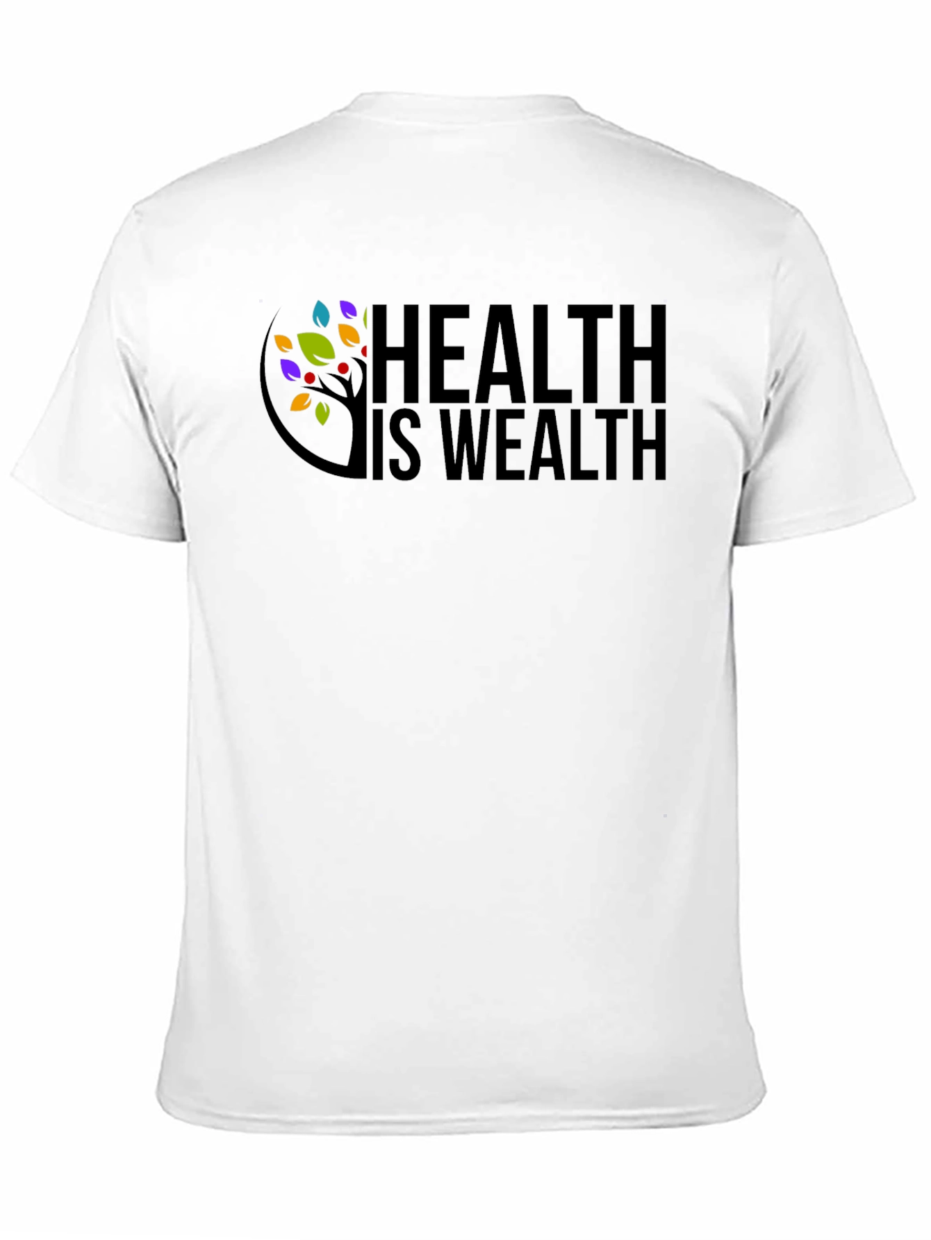 Health Is Wealth Graphic Tee