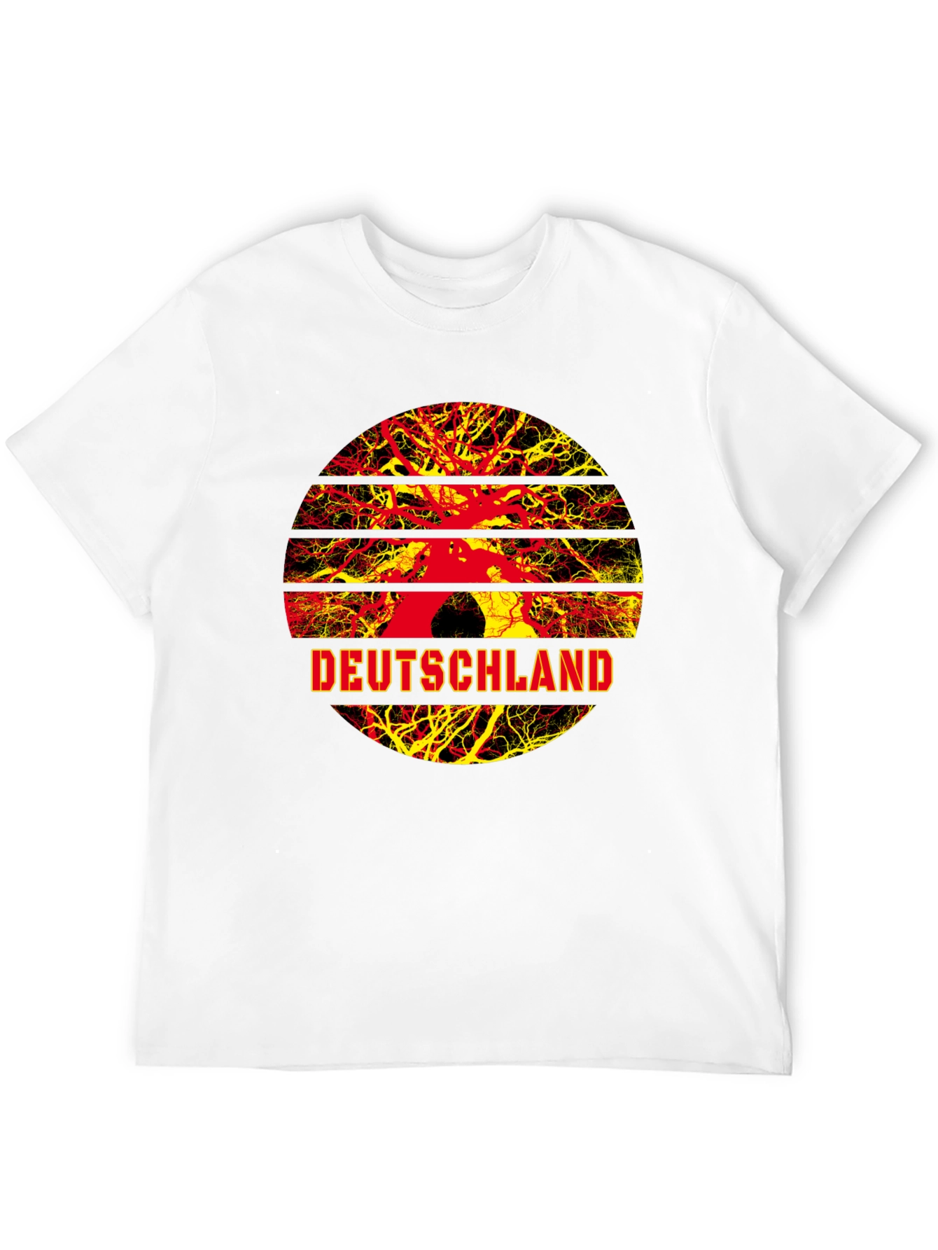 Deutschland Tree Roots Graphic T-Shirt - Germany Pride