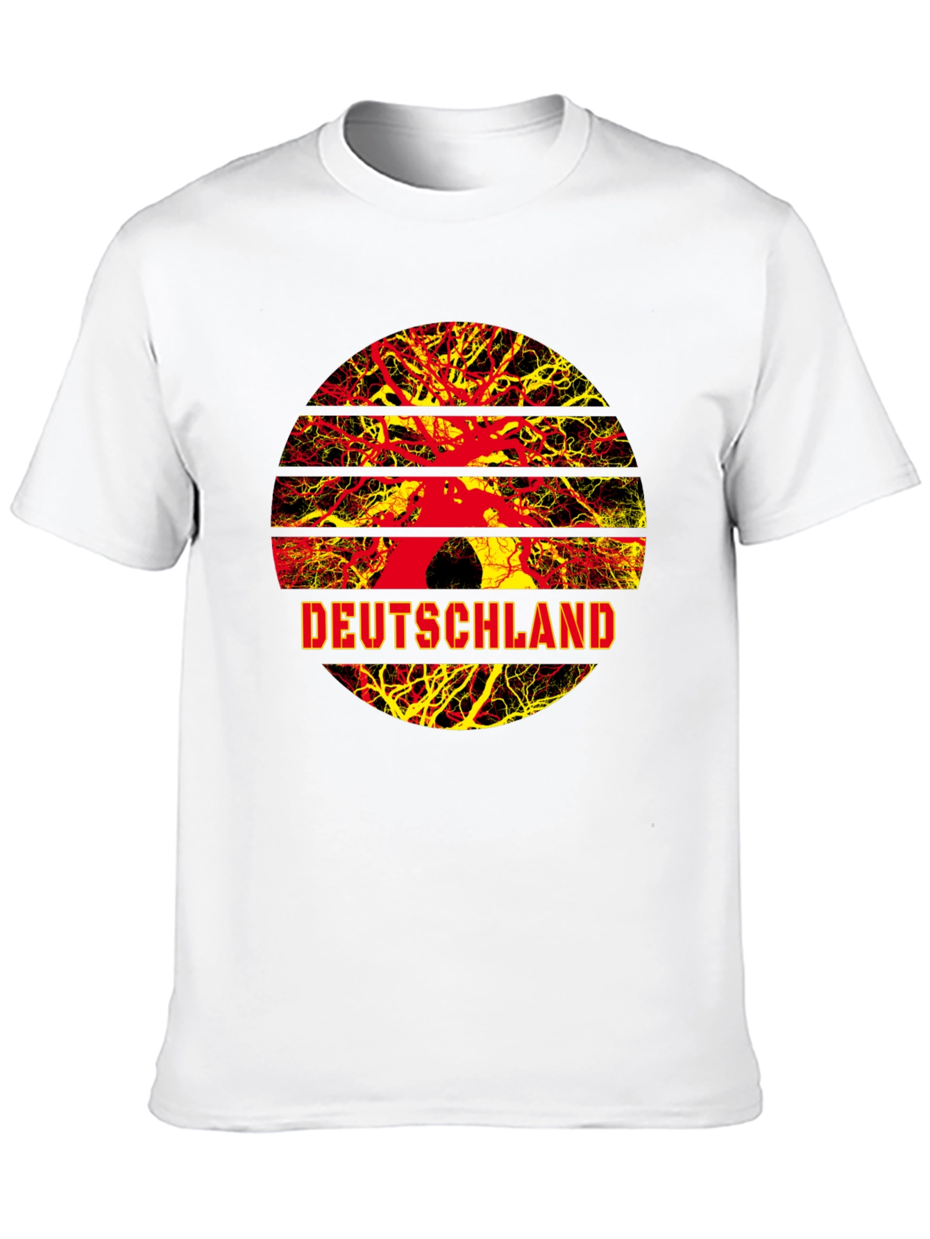 Deutschland Tree Roots Graphic T-Shirt - Germany Pride