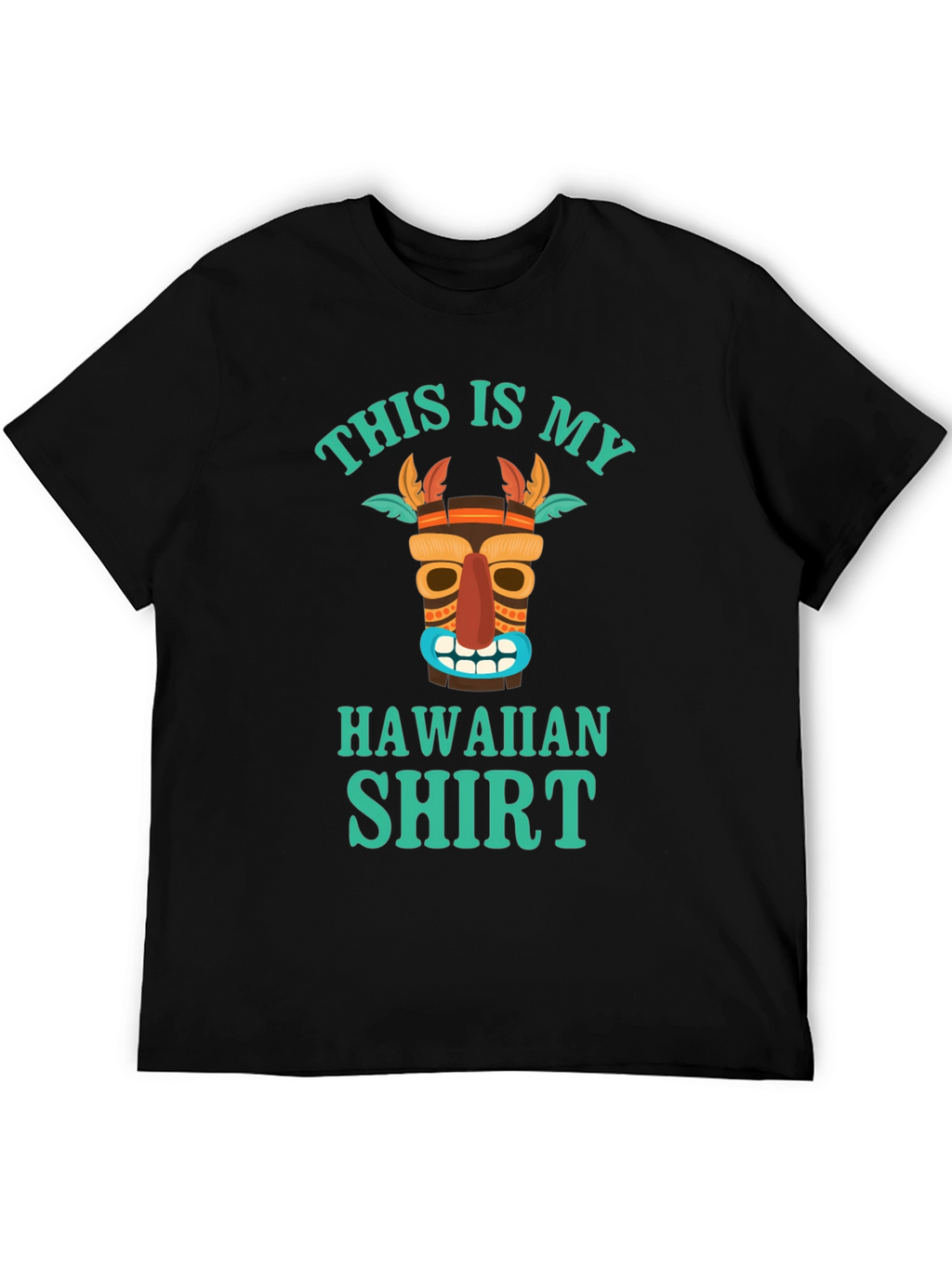 Tiki Hawaiian Shirt - Mens Graphic Tee
