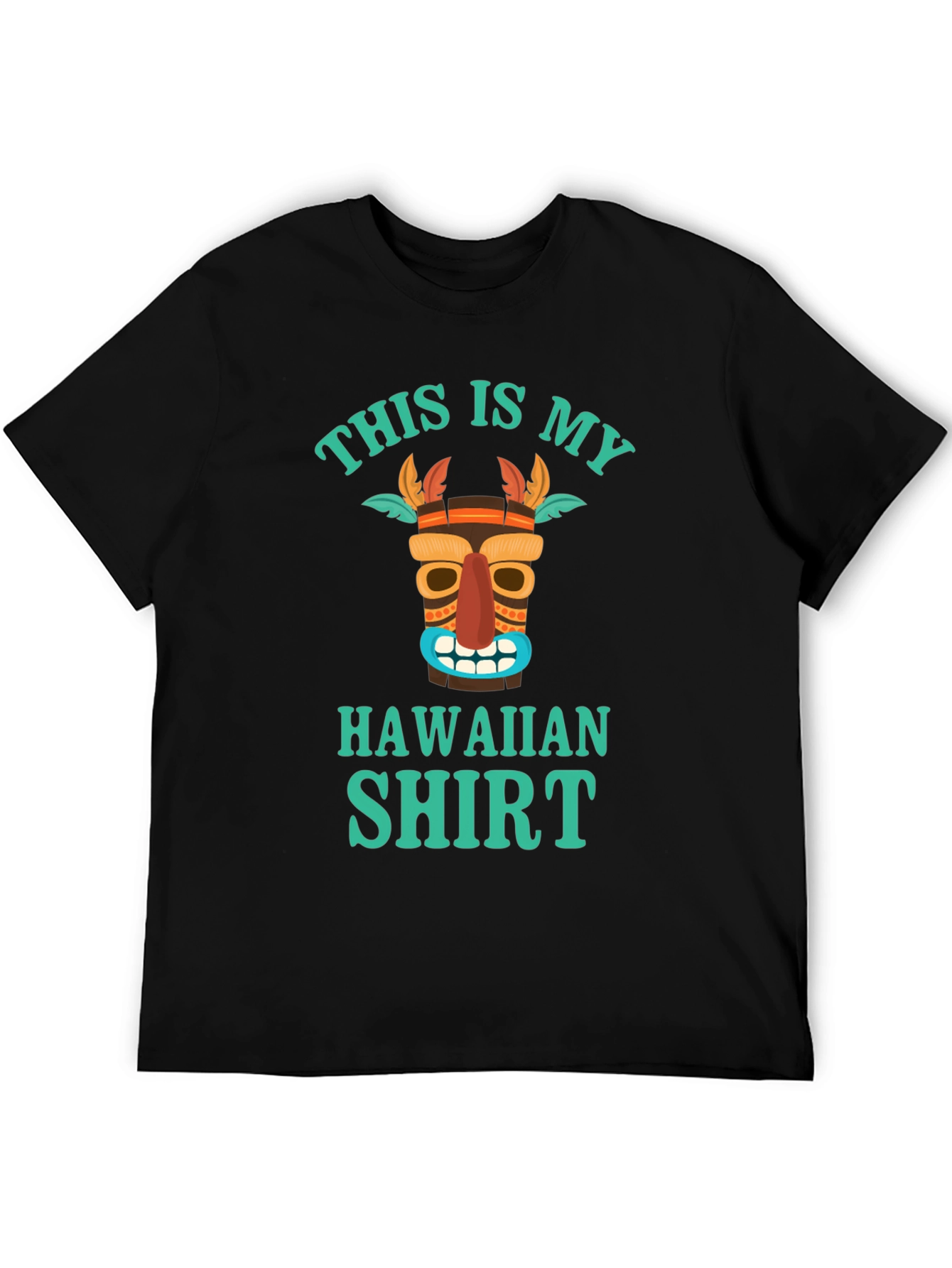 Tiki Hawaiian Shirt - Mens Graphic Tee