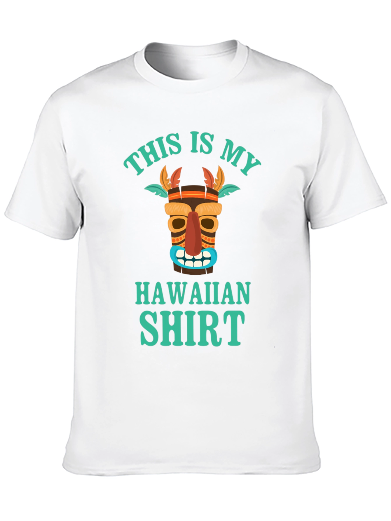 Tiki Hawaiian Shirt - Mens Graphic Tee