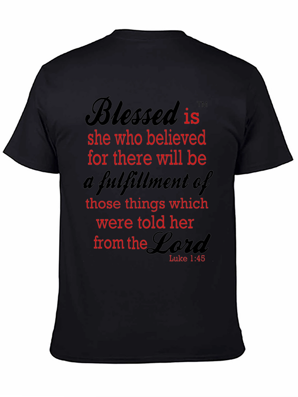 Blessed is She Who Believed T-Shirt