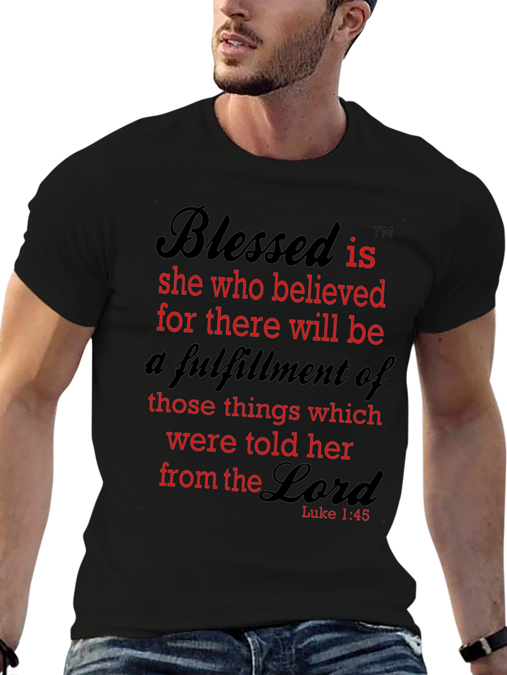 Blessed is She Who Believed T-Shirt