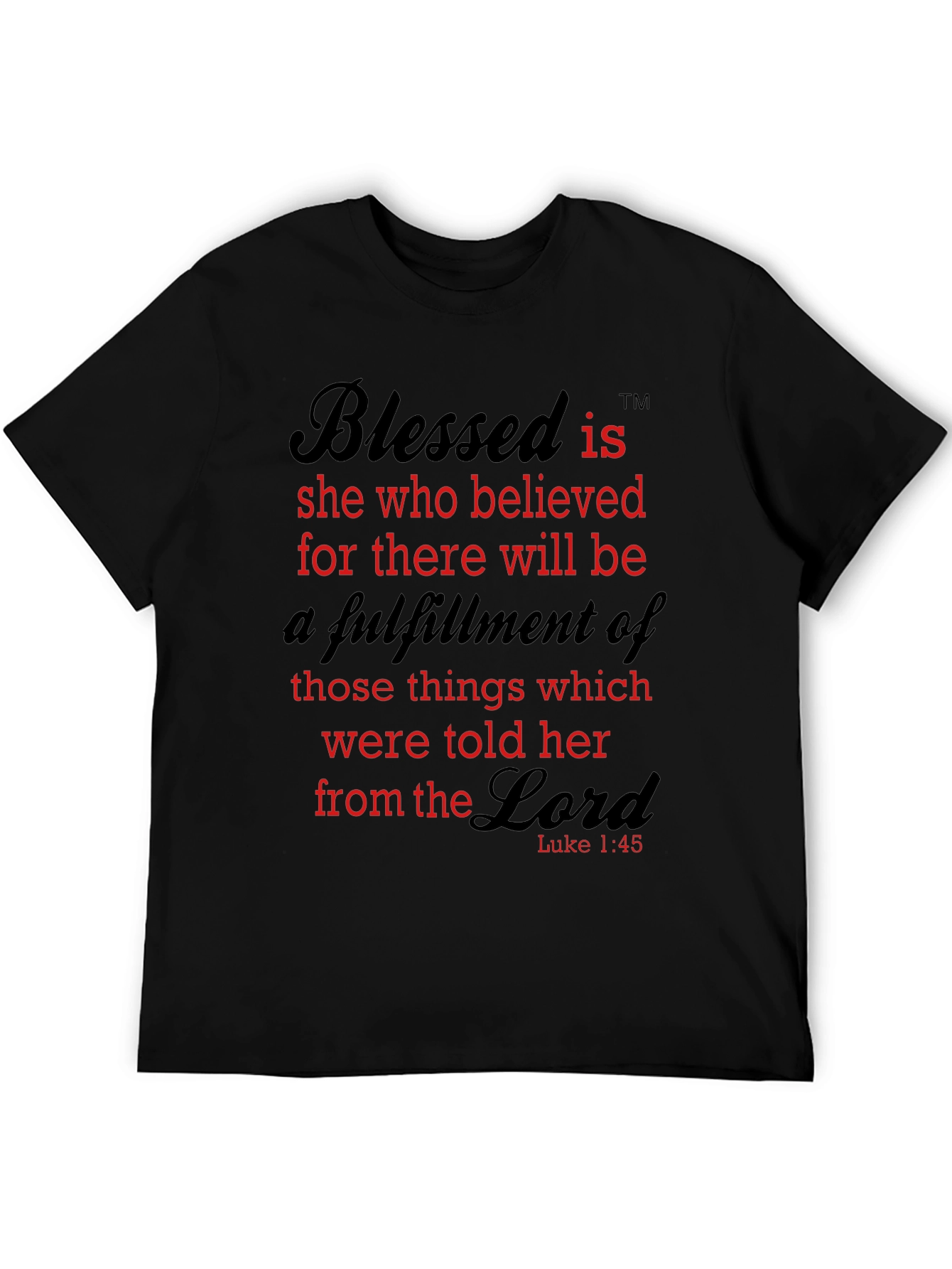 Blessed is She Who Believed T-Shirt