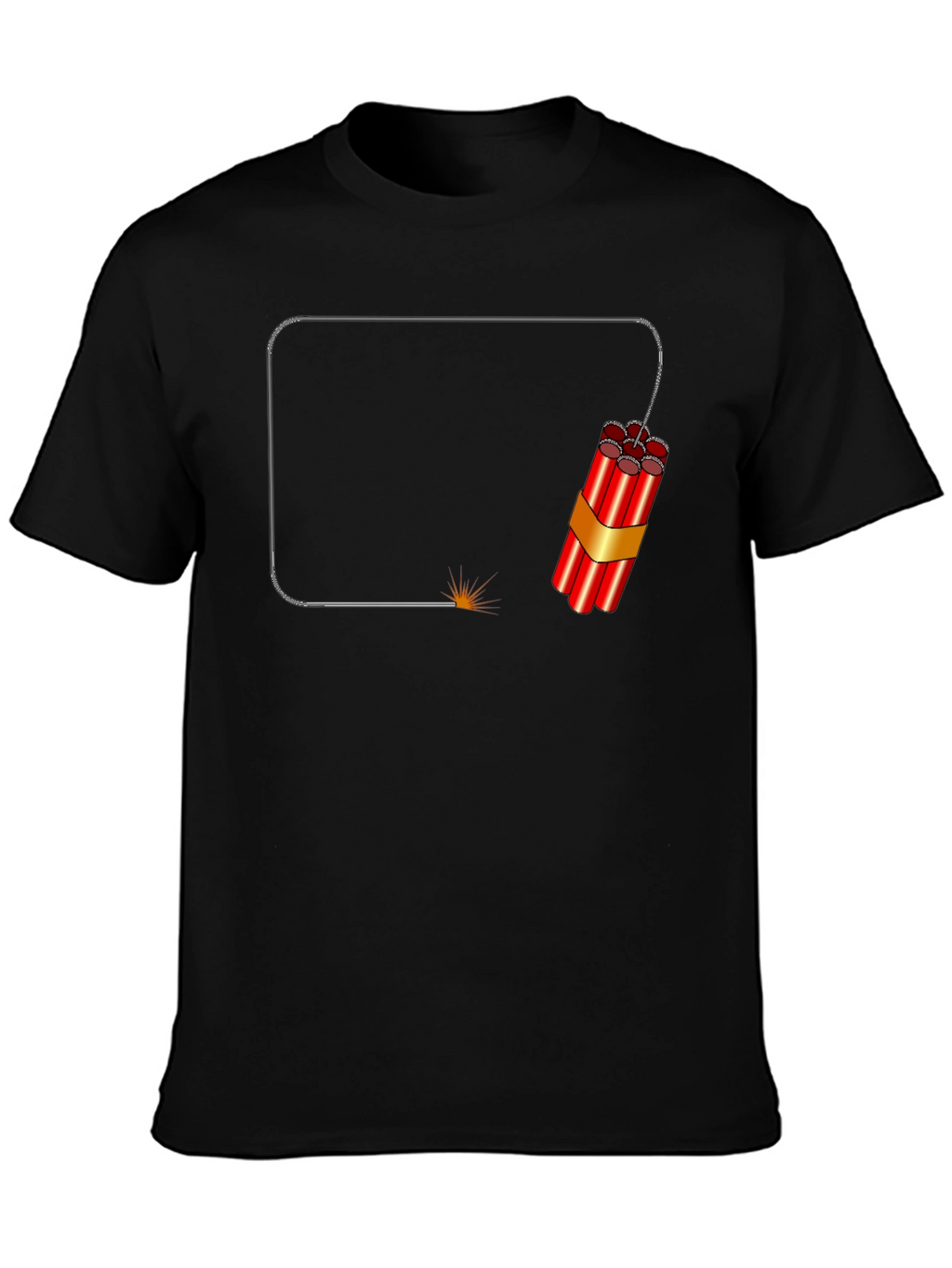 Dynamite Graphic Tee - Funny Explosive Design