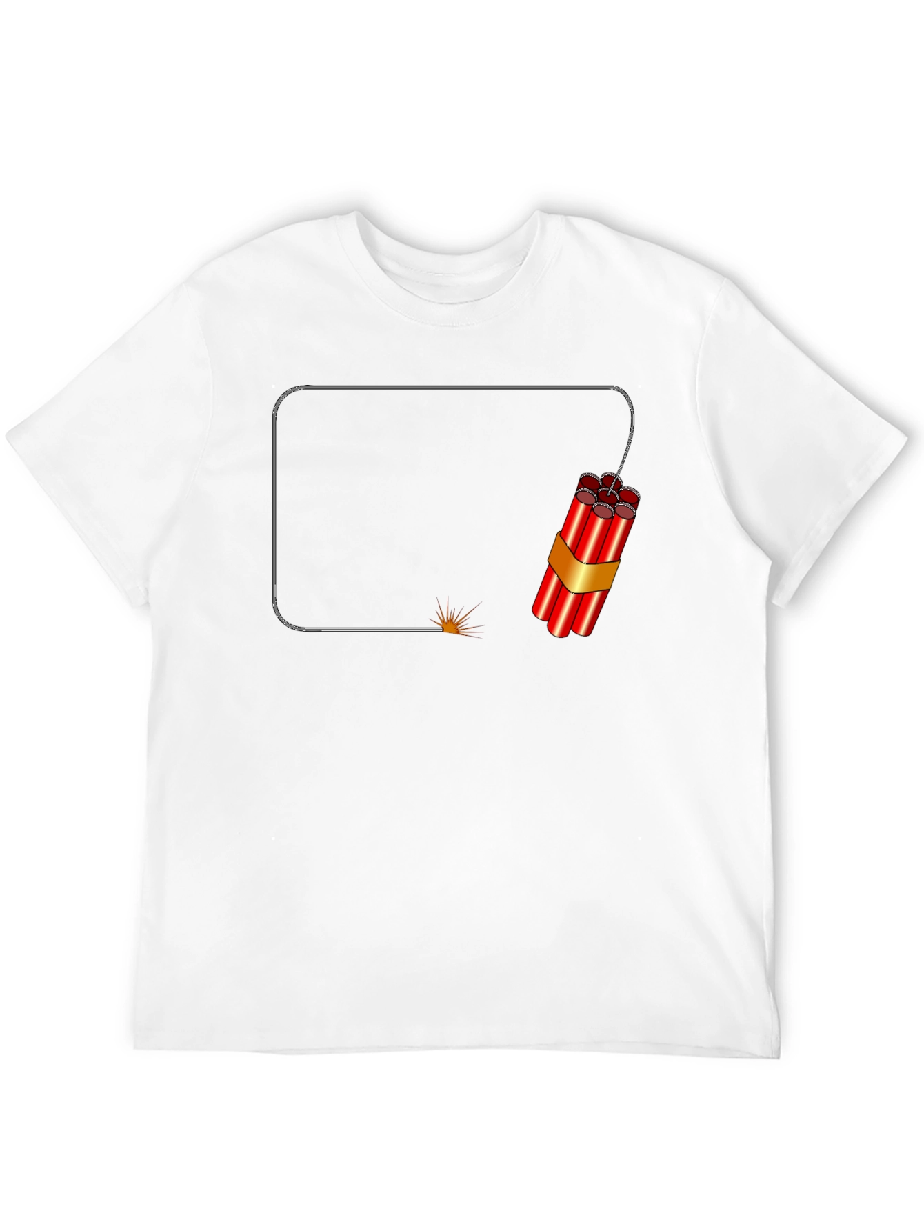 Dynamite Graphic Tee - Funny Explosive Design